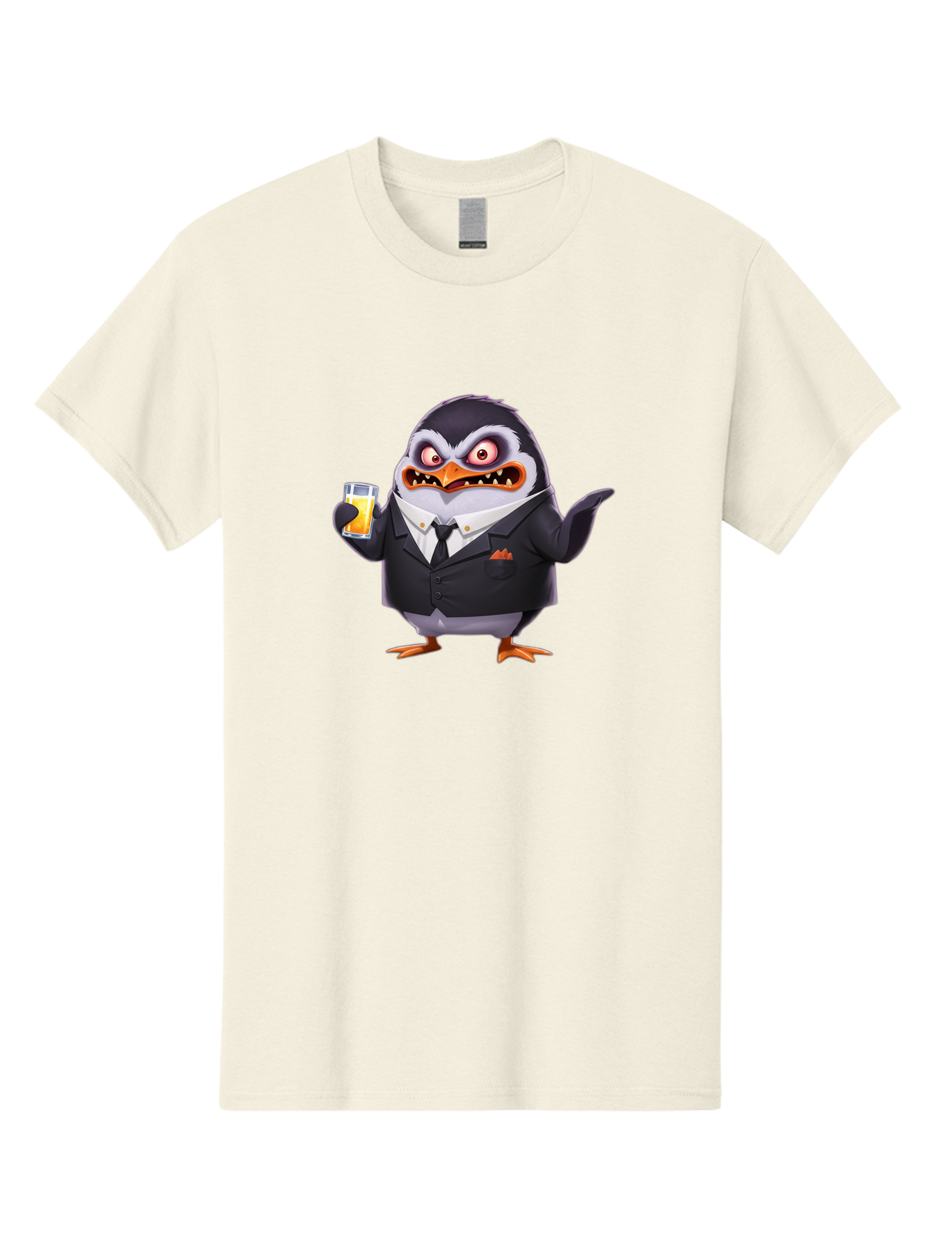 Penguin-In-Suit-1 Men'S Graphic Tee, 100% Cotton, Comfortable Casual Summer Wear, Machine Washable, Vintage Camera, Old Camera, Antique Camera, Black Camera, Classic Photography, Photography Equipment, Nostalgic Device, Film Camera, Camera Art Baf983