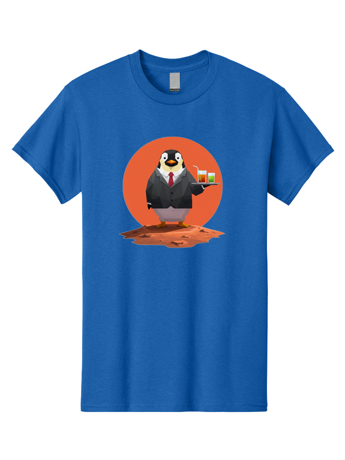 Penguin-Waiter-1 Men'S Graphic Tee, 100% Cotton, Comfortable Casual Summer Wear, Machine Washable, Vintage Camera, Old Camera, Antique Camera, Black Camera, Classic Photography, Photography Equipment, Nostalgic Device, Film Camera, Camera Art Baf988
