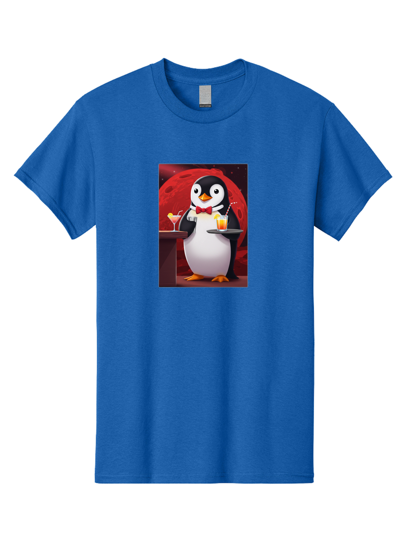 Penguin-Waiter Men'S Graphic Tee, 100% Cotton, Comfortable Casual Summer Wear, Machine Washable, Vintage Camera, Old Camera, Antique Camera, Black Camera, Classic Photography, Photography Equipment, Nostalgic Device, Film Camera, Camera Art Baf991