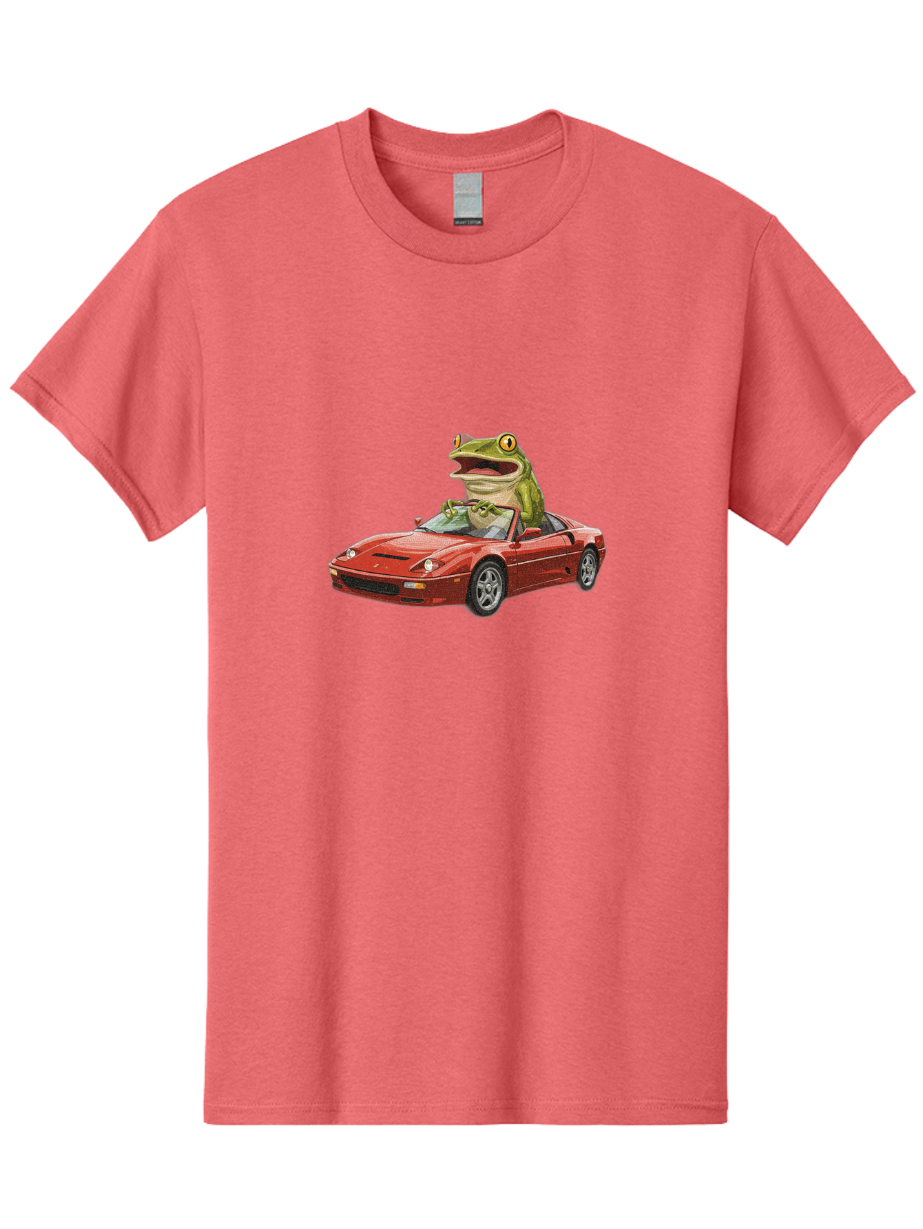 Pepe-Frog-In-Ferrari Men'S Graphic Tee, 100% Cotton, Comfortable Casual Summer Wear, Machine Washable, Vintage Camera, Old Camera, Antique Camera, Black Camera, Classic Photography, Photography Equipment, Nostalgic Device, Film Camera, Baf994