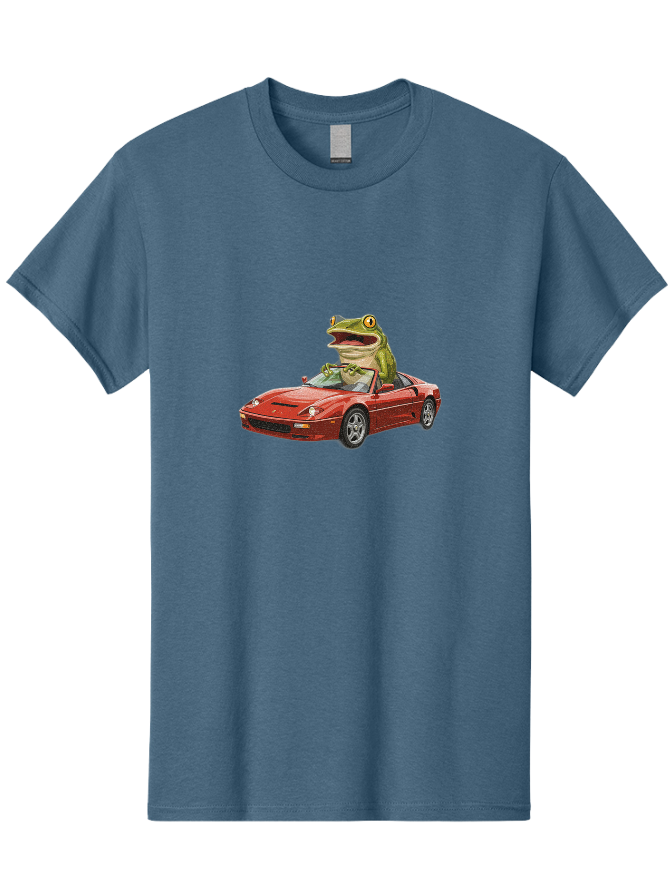 Pepe-Frog-In-Ferrari Men'S Graphic Tee, 100% Cotton, Comfortable Casual Summer Wear, Machine Washable, Vintage Camera, Old Camera, Antique Camera, Black Camera, Classic Photography, Photography Equipment, Nostalgic Device, Film Camera, Baf994