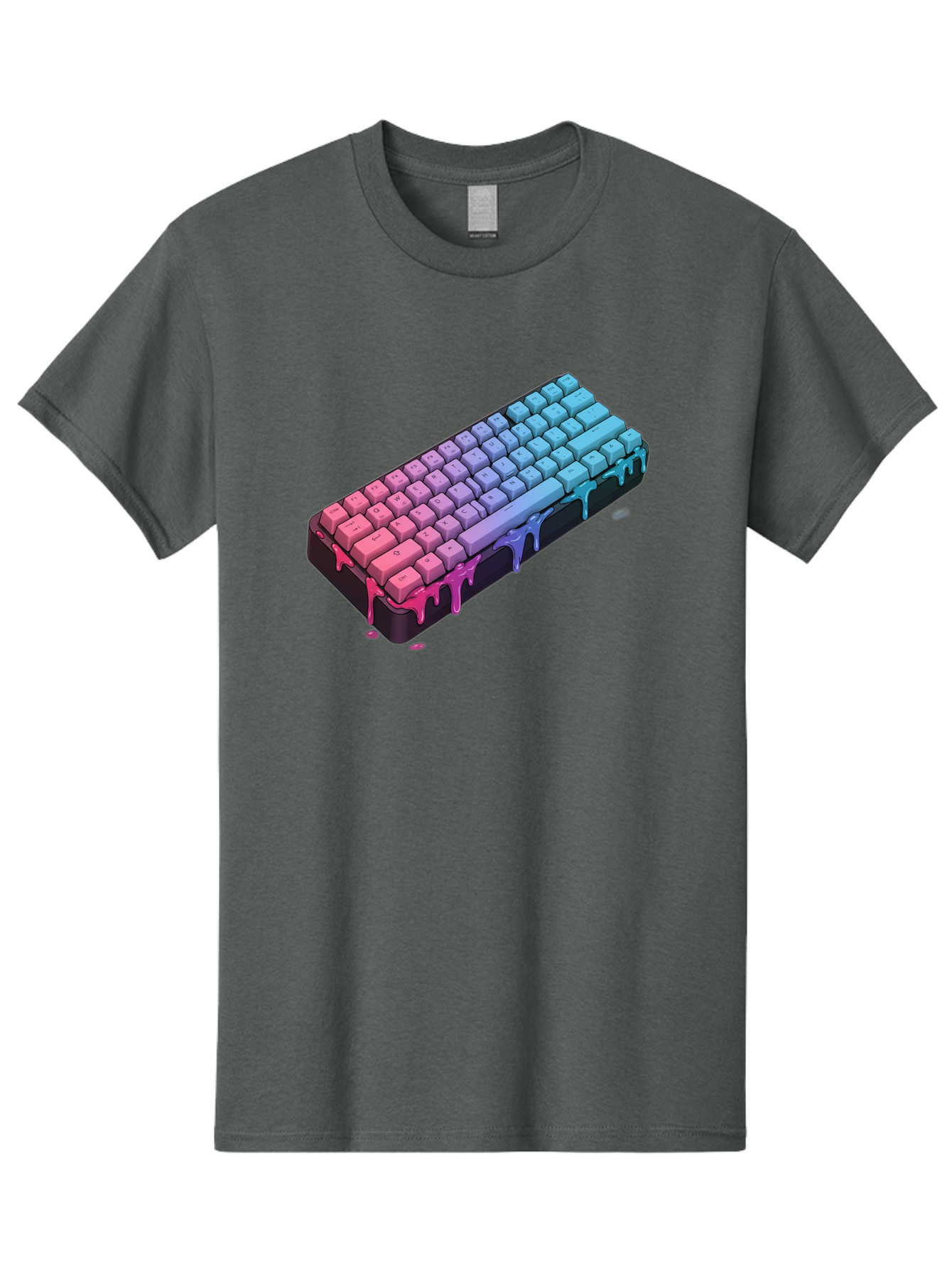 Rainbow-Keyboard Men'S Graphic Tee, 100% Cotton, Comfortable Casual Summer Wear, Machine Washable, Vintage Camera, Old Camera, Antique Camera, Black Camera, Classic Photography, Photography Equipment, Nostalgic Device, Film Camera, Camera Art Bag001