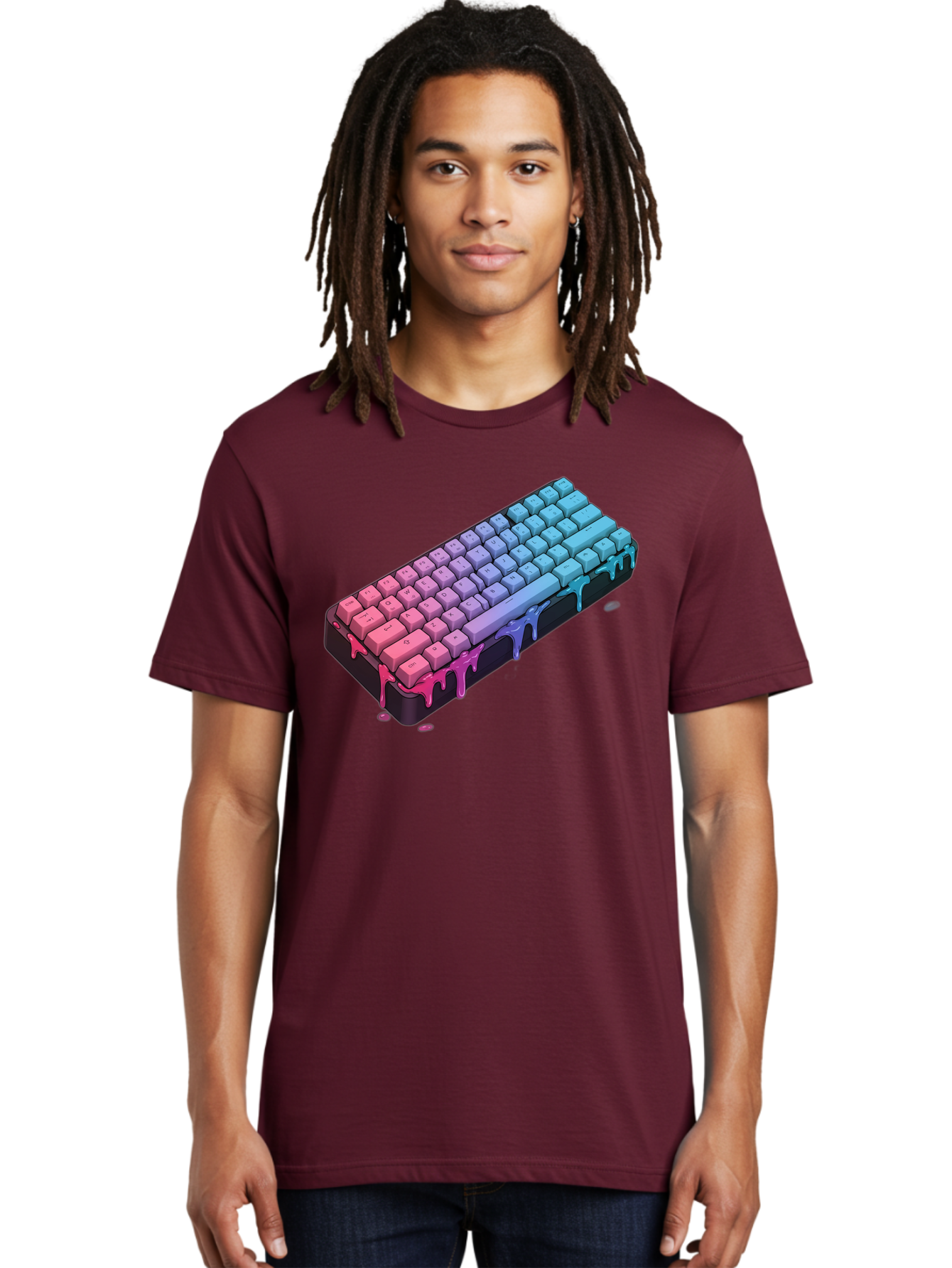Rainbow-Keyboard Men'S Graphic Tee, 100% Cotton, Comfortable Casual Summer Wear, Machine Washable, Vintage Camera, Old Camera, Antique Camera, Black Camera, Classic Photography, Photography Equipment, Nostalgic Device, Film Camera, Camera Art Bag001