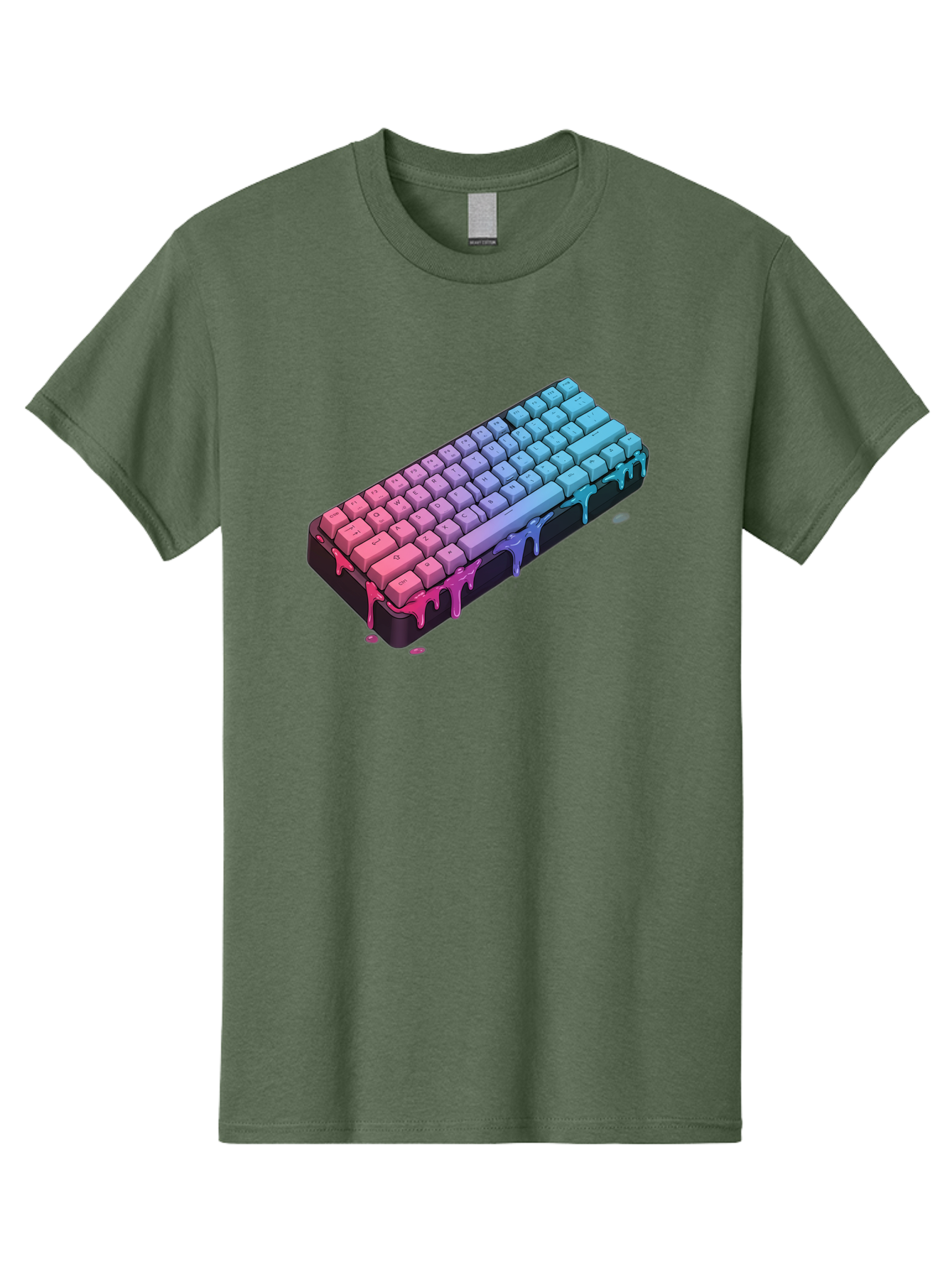 Rainbow-Keyboard Men'S Graphic Tee, 100% Cotton, Comfortable Casual Summer Wear, Machine Washable, Vintage Camera, Old Camera, Antique Camera, Black Camera, Classic Photography, Photography Equipment, Nostalgic Device, Film Camera, Camera Art Bag001