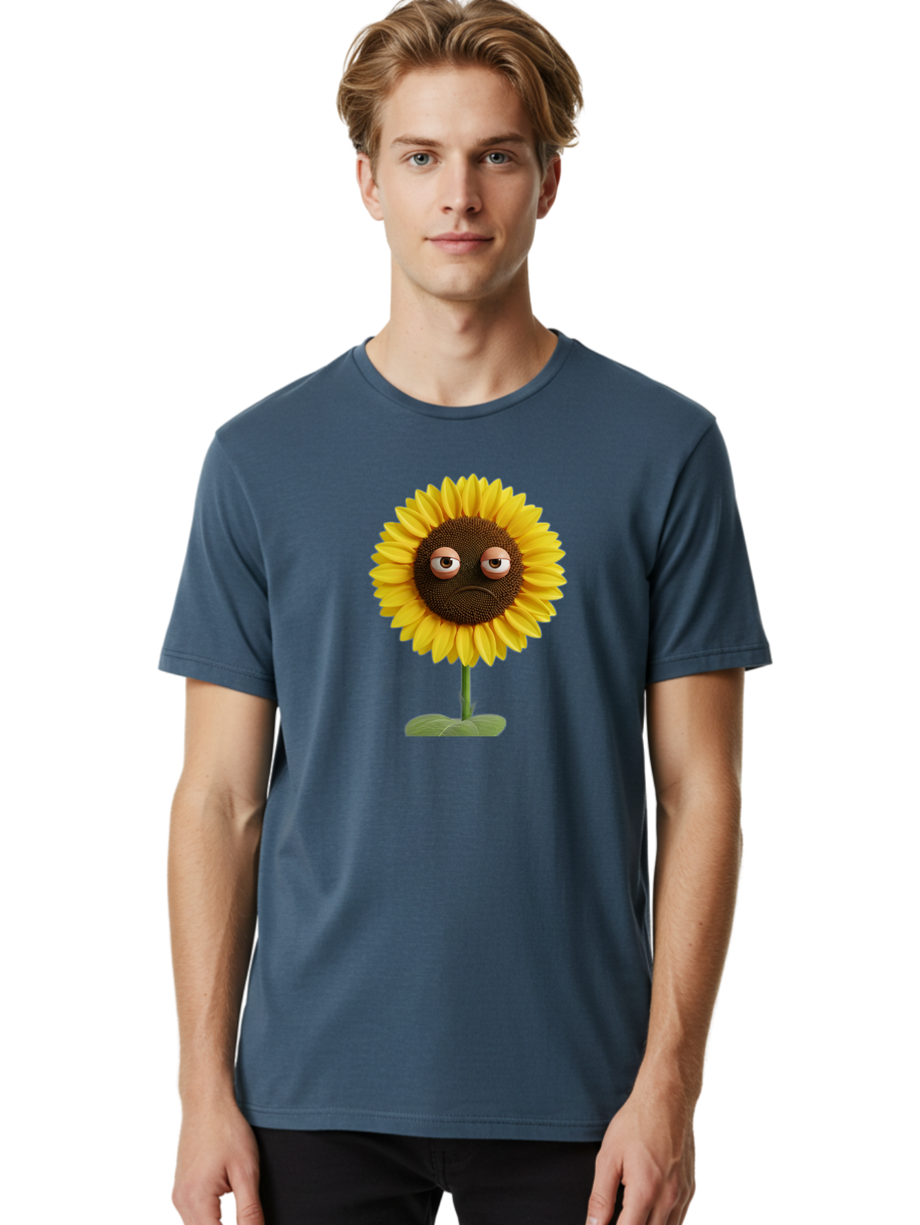 Sad-Sunflower Men'S Graphic Tee, 100% Cotton, Comfortable Casual Summer Wear, Machine Washable, Vintage Camera, Old Camera, Antique Camera, Black Camera, Classic Photography, Photography Equipment, Nostalgic Device, Film Camera, Camera Art Bag006