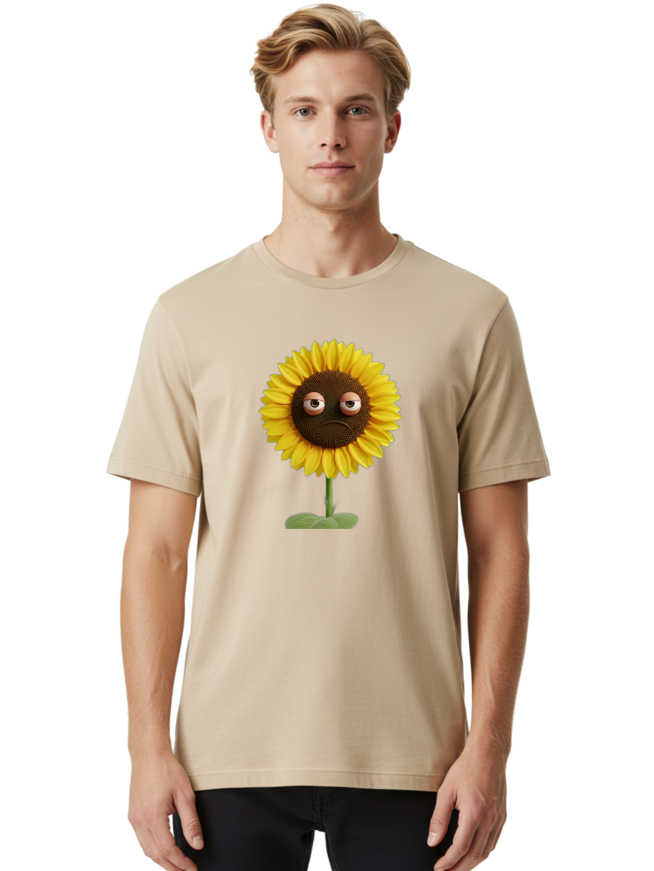 Sad-Sunflower Men'S Graphic Tee, 100% Cotton, Comfortable Casual Summer Wear, Machine Washable, Vintage Camera, Old Camera, Antique Camera, Black Camera, Classic Photography, Photography Equipment, Nostalgic Device, Film Camera, Camera Art Bag006