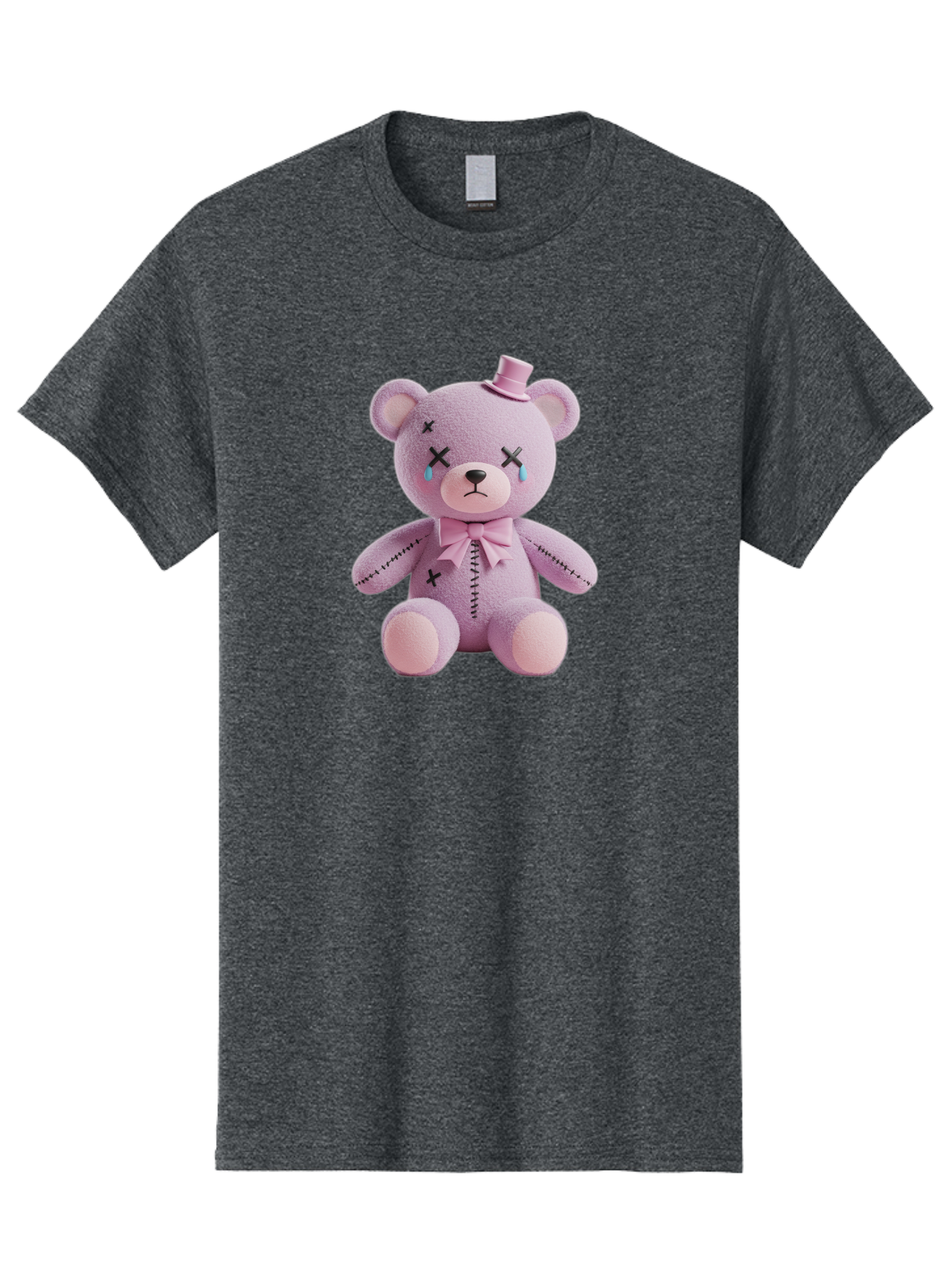 Sad-Teddy Men'S Graphic Tee, 100% Cotton, Comfortable Casual Summer Wear, Machine Washable, Vintage Camera, Old Camera, Antique Camera, Black Camera, Classic Photography, Photography Equipment, Nostalgic Device, Film Camera, Camera Art Bag007