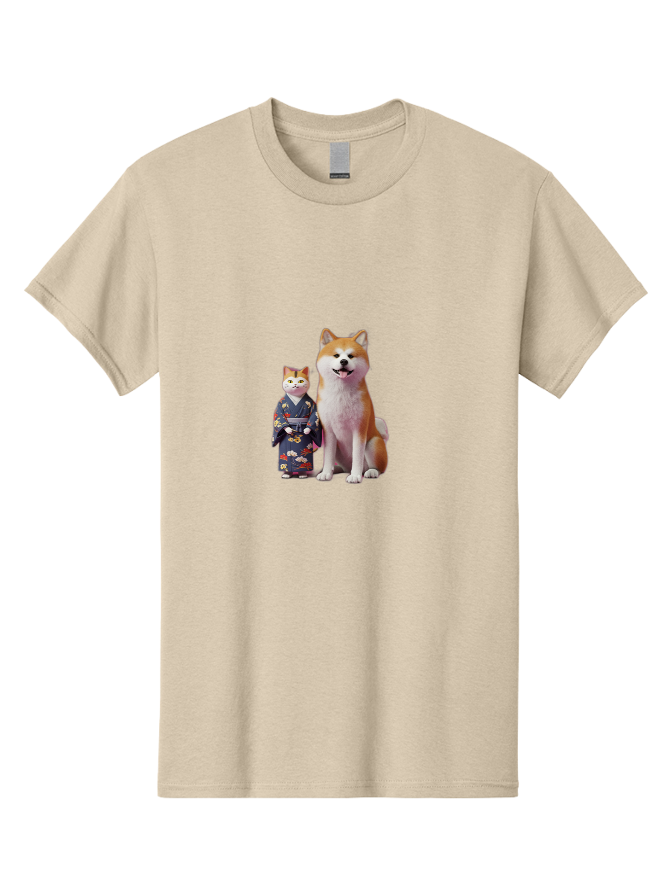 Shiba-Inu-And-Maneki-Neko Men'S Graphic Tee, 100% Cotton, Comfortable Casual Summer Wear, Machine Washable, Vintage Camera, Old Camera, Antique Camera, Black Camera, Classic Photography, Photography Equipment, Nostalgic Device, Film Camera, Bag012