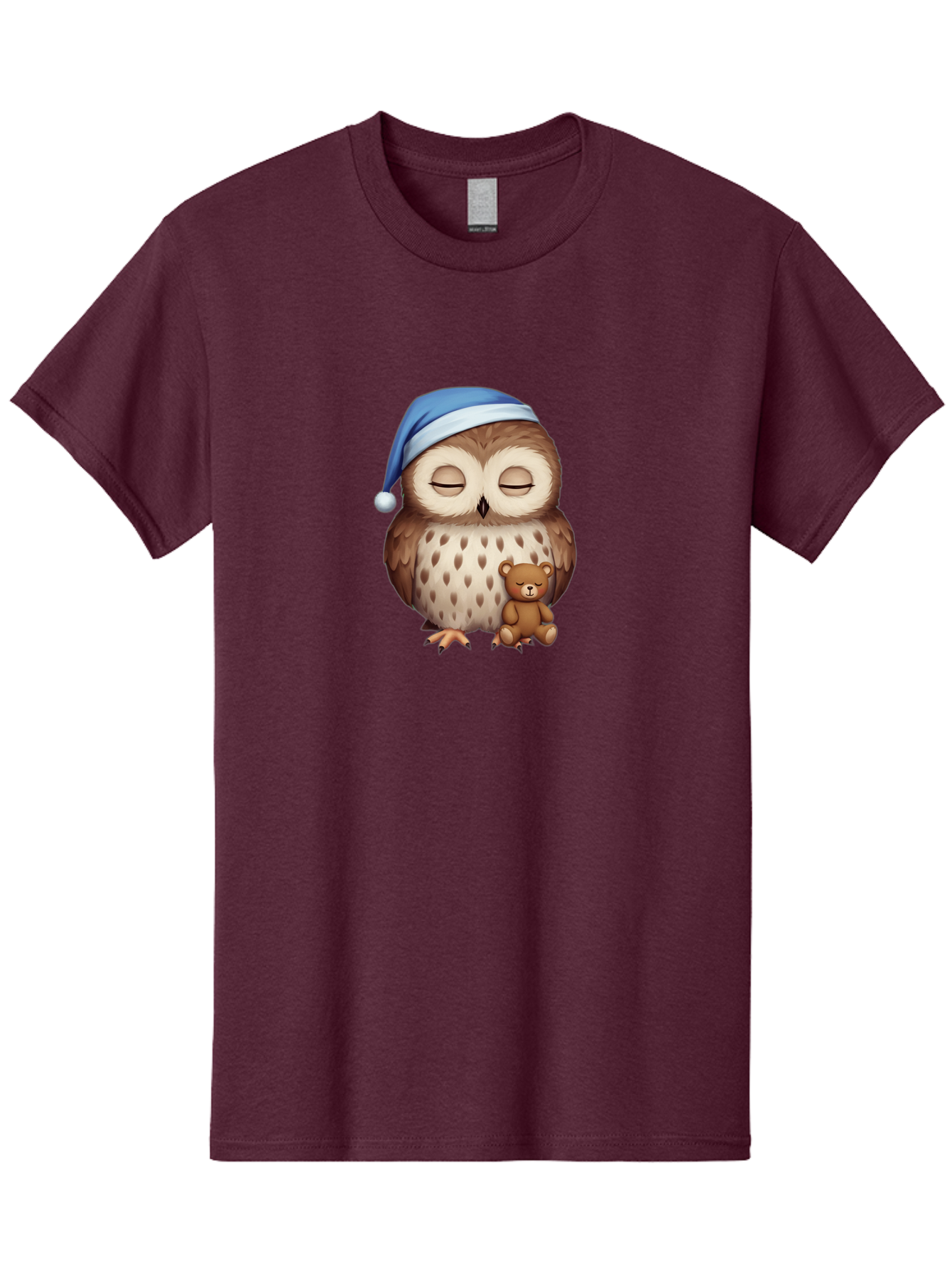 Sleeping-Owl-With-Teddy Men'S Graphic Tee, 100% Cotton, Comfortable Casual Summer Wear, Machine Washable, Vintage Camera, Old Camera, Antique Camera, Black Camera, Classic Photography, Photography Equipment, Nostalgic Device, Film Camera, Bag013