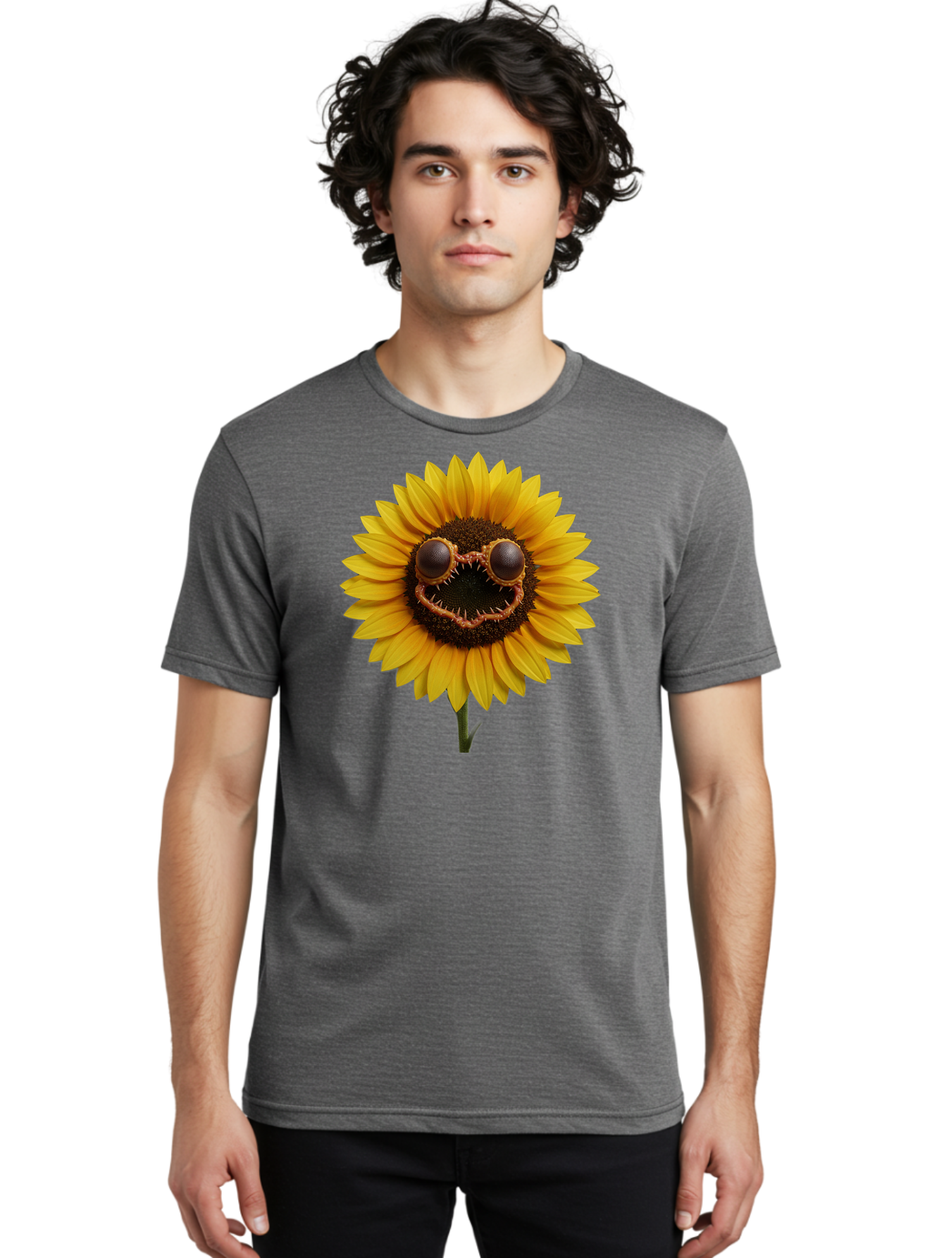 Smiling-Sunflower Men'S Graphic Tee, 100% Cotton, Comfortable Casual Summer Wear, Machine Washable, Vintage Camera, Old Camera, Antique Camera, Black Camera, Classic Photography, Photography Equipment, Nostalgic Device, Film Camera, Camera Art Bag014