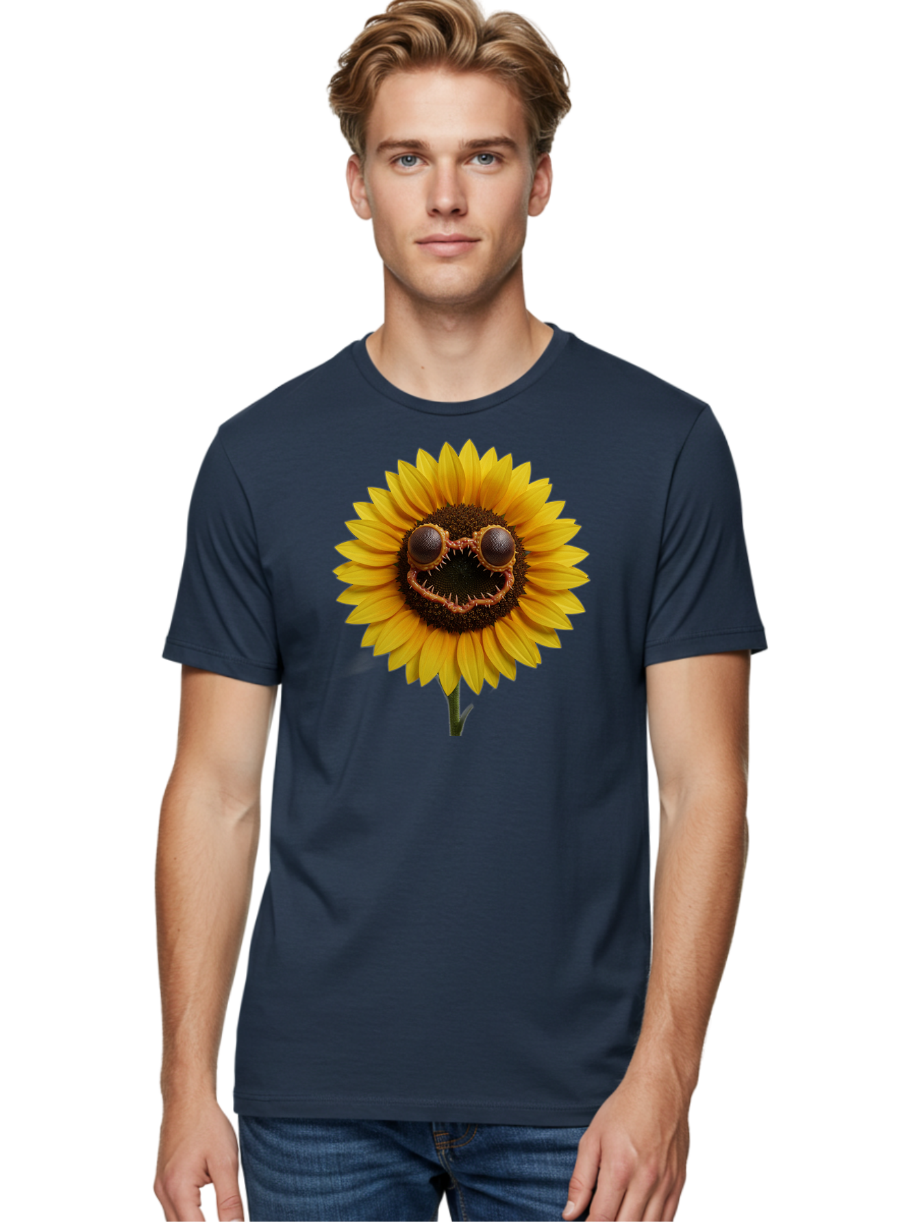 Smiling-Sunflower Men'S Graphic Tee, 100% Cotton, Comfortable Casual Summer Wear, Machine Washable, Vintage Camera, Old Camera, Antique Camera, Black Camera, Classic Photography, Photography Equipment, Nostalgic Device, Film Camera, Camera Art Bag014