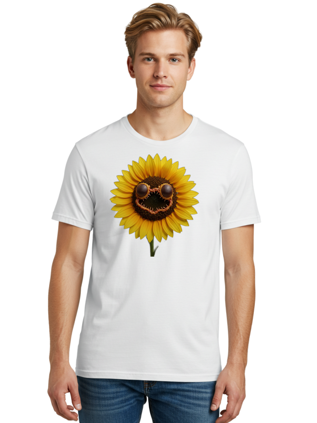 Smiling-Sunflower Men'S Graphic Tee, 100% Cotton, Comfortable Casual Summer Wear, Machine Washable, Vintage Camera, Old Camera, Antique Camera, Black Camera, Classic Photography, Photography Equipment, Nostalgic Device, Film Camera, Camera Art Bag014