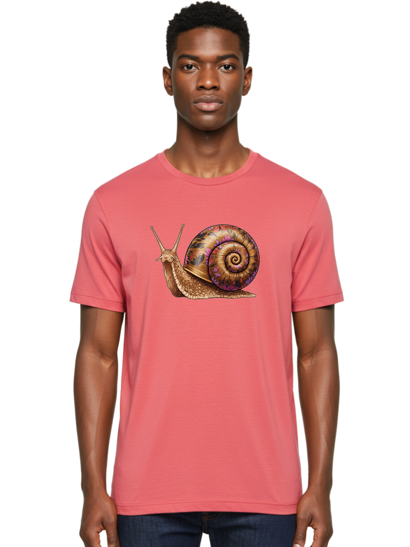 Snail-1 Men'S Graphic Tee, 100% Cotton, Comfortable Casual Summer Wear, Machine Washable, Vintage Camera, Old Camera, Antique Camera, Black Camera, Classic Photography, Photography Equipment, Nostalgic Device, Film Camera, Camera Art Bag015