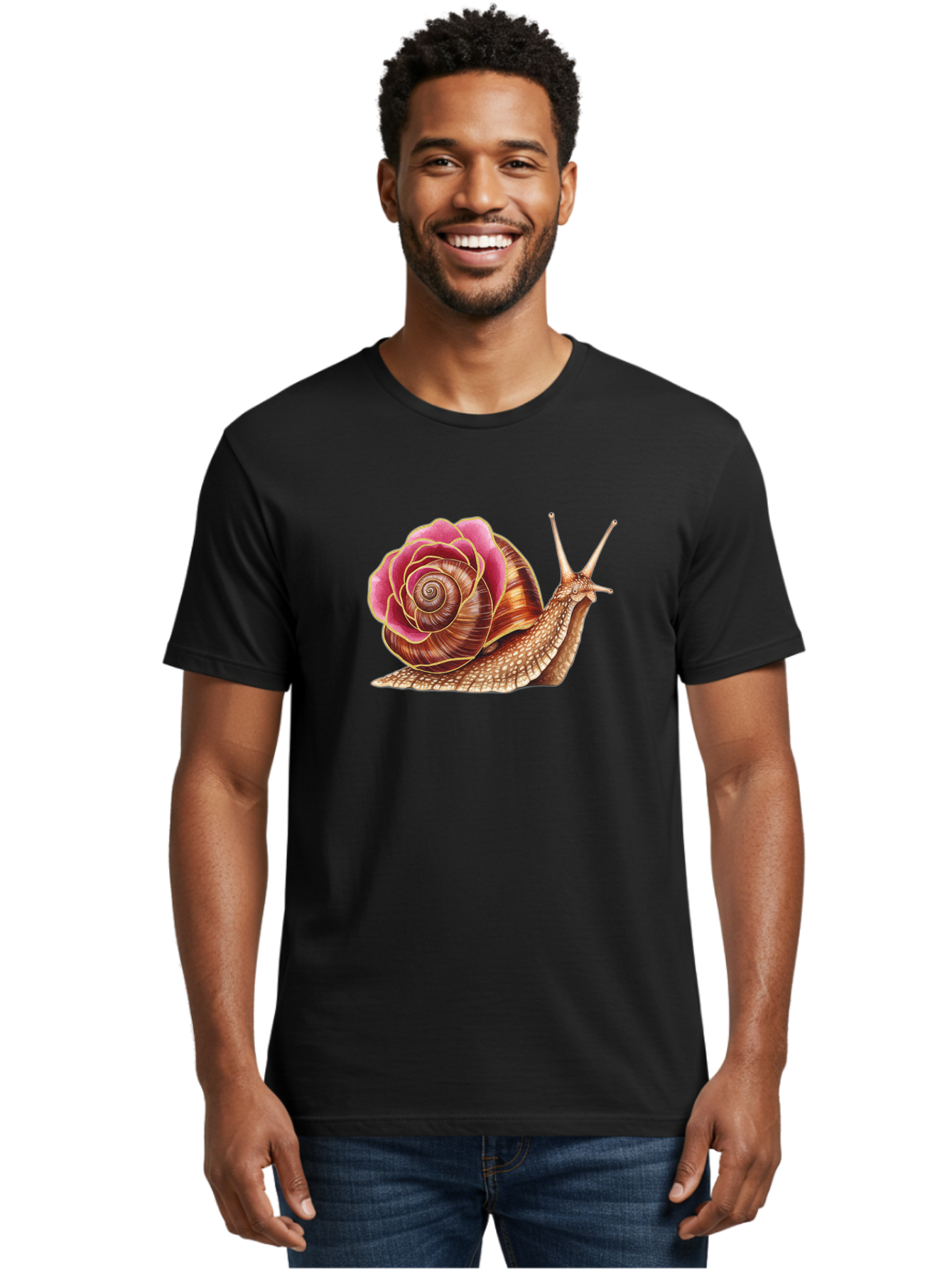 Snail-Shell Men'S Graphic Tee, 100% Cotton, Comfortable Casual Summer Wear, Machine Washable, Vintage Camera, Old Camera, Antique Camera, Black Camera, Classic Photography, Photography Equipment, Nostalgic Device, Film Camera, Camera Art Bag018