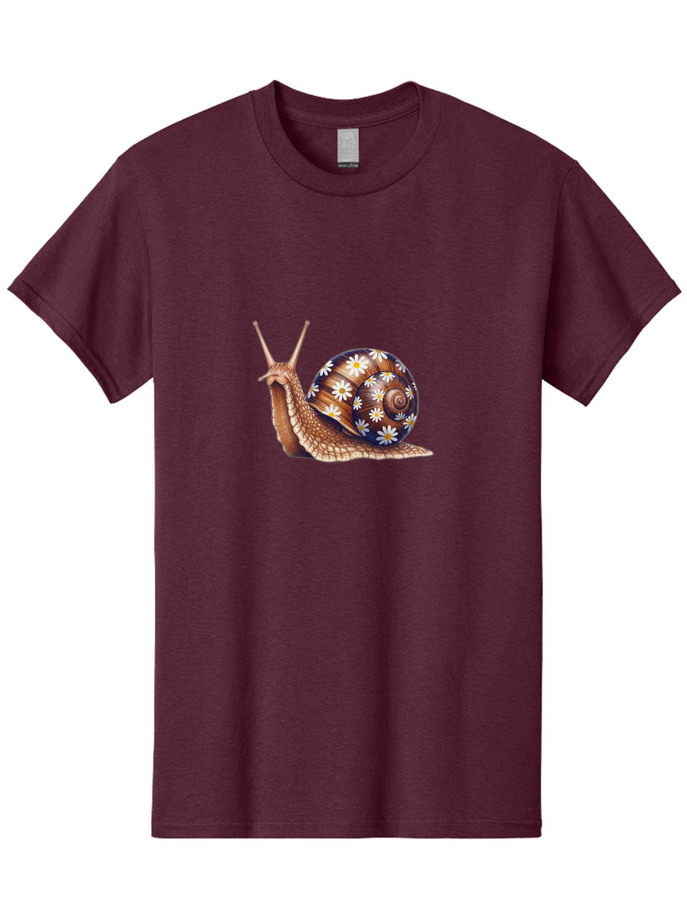 Snail-With-Flowers Men'S Graphic Tee, 100% Cotton, Comfortable Casual Summer Wear, Machine Washable, Vintage Camera, Old Camera, Antique Camera, Black Camera, Classic Photography, Photography Equipment, Nostalgic Device, Film Camera, Bag022