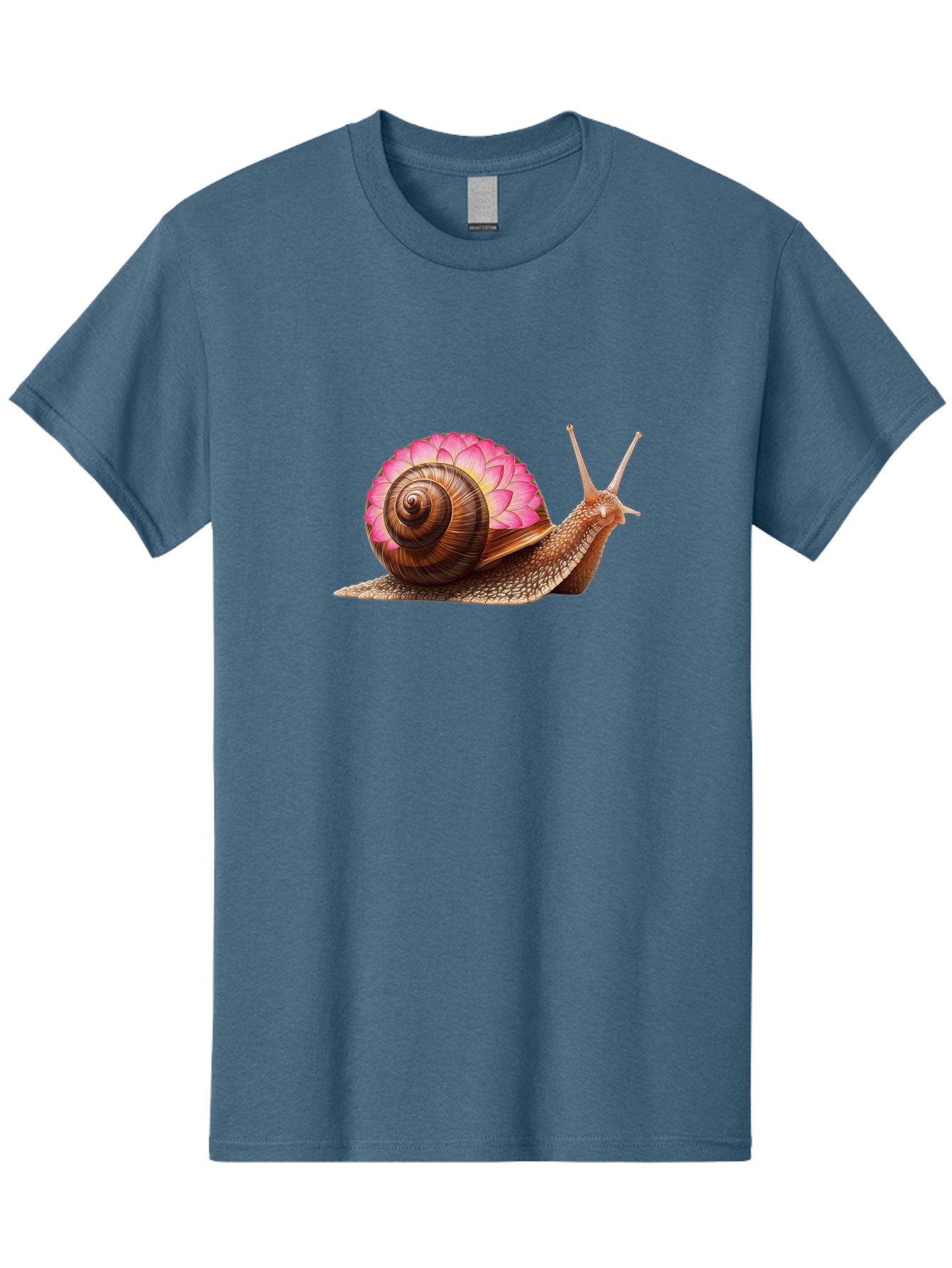 Snail-With-Lotus-Flower-Shell Men'S Graphic Tee, 100% Cotton, Comfortable Casual Summer Wear, Machine Washable, Vintage Camera, Old Camera, Antique Camera, Black Camera, Classic Photography, Photography Equipment, Nostalgic Device, Bag023