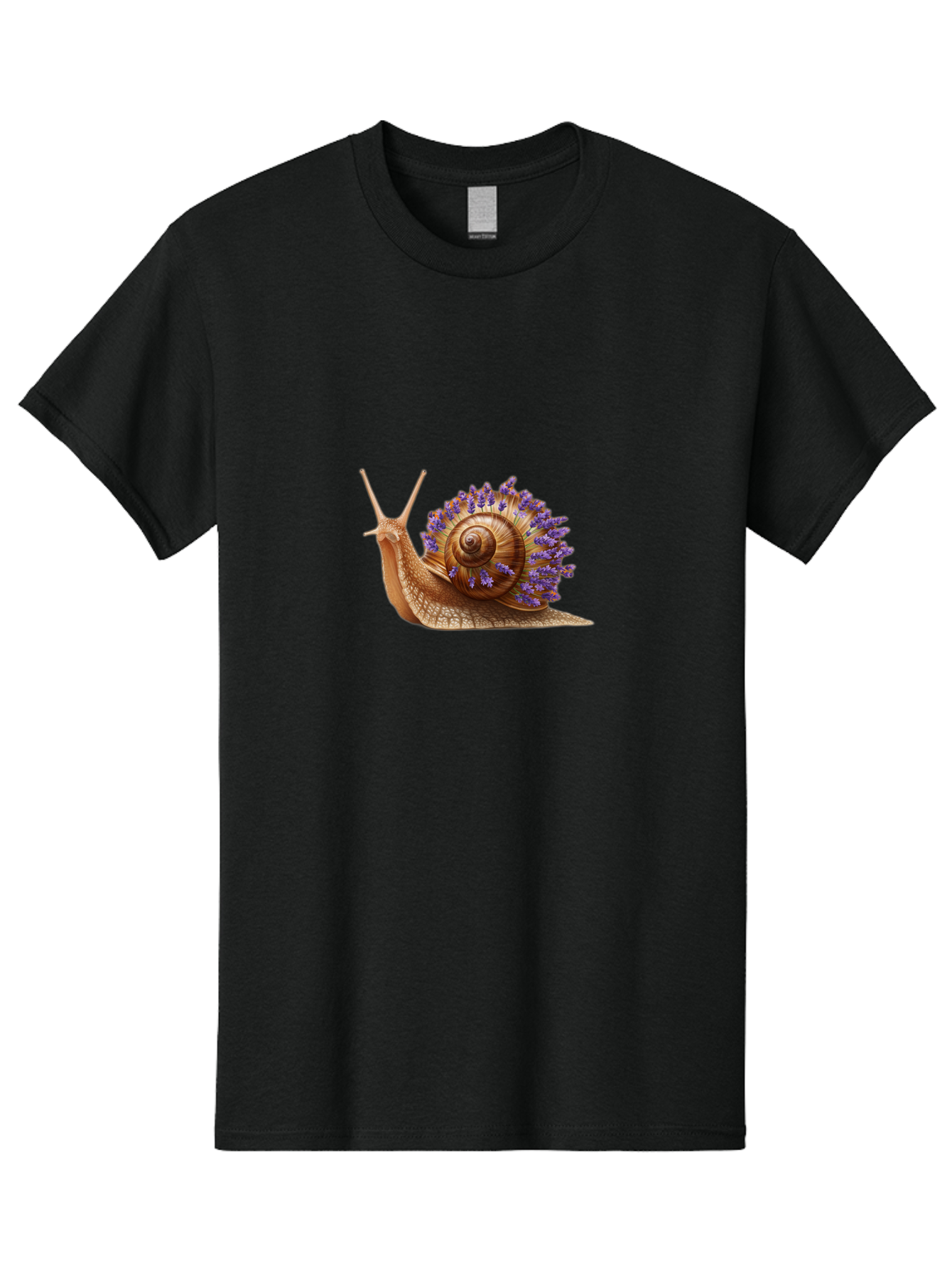 Snail-With-Purple-Flowers Men'S Graphic Tee, 100% Cotton, Comfortable Casual Summer Wear, Machine Washable, Vintage Camera, Old Camera, Antique Camera, Black Camera, Classic Photography, Photography Equipment, Nostalgic Device, Film Camera, Bag026
