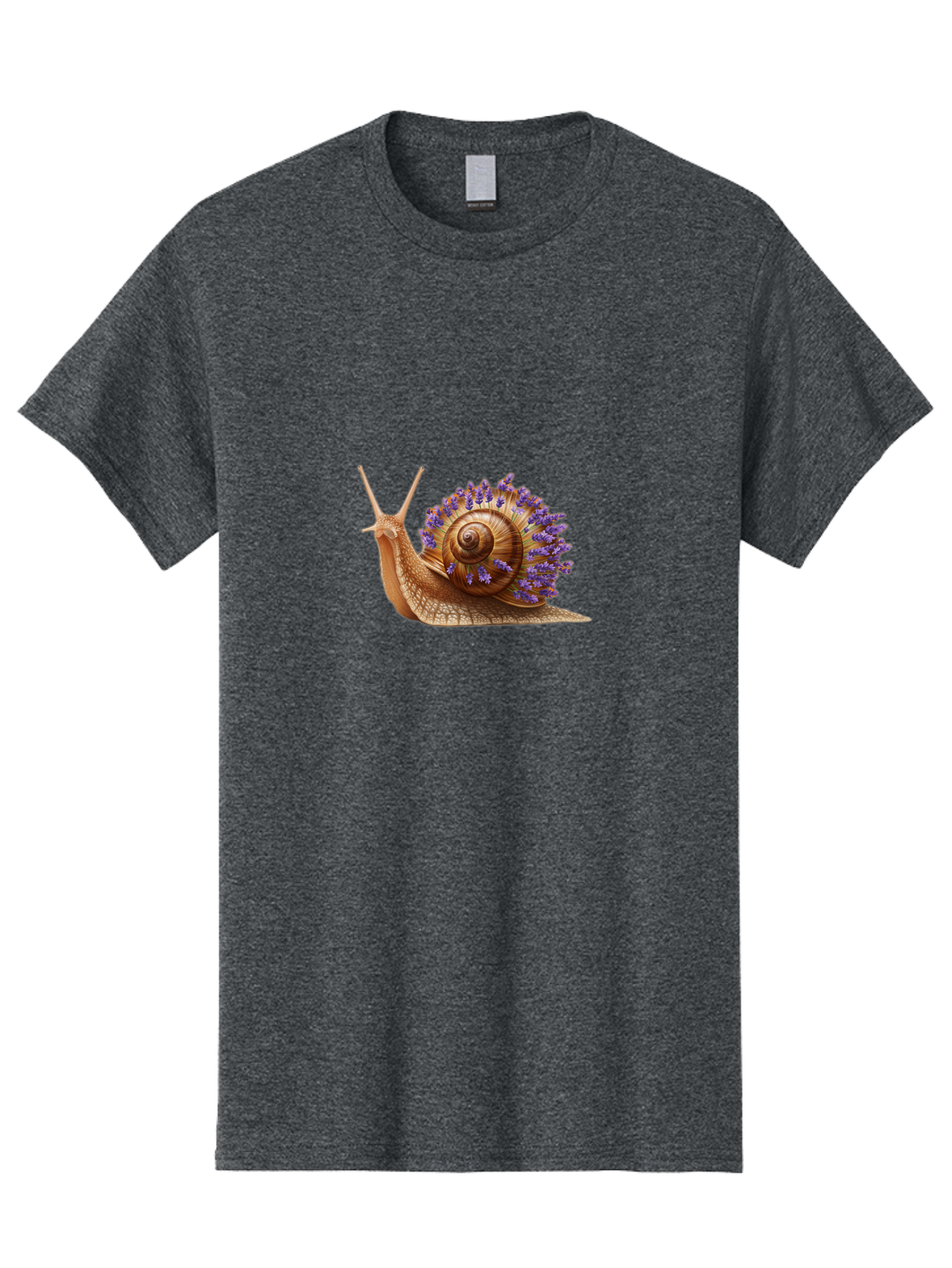 Snail-With-Purple-Flowers Men'S Graphic Tee, 100% Cotton, Comfortable Casual Summer Wear, Machine Washable, Vintage Camera, Old Camera, Antique Camera, Black Camera, Classic Photography, Photography Equipment, Nostalgic Device, Film Camera, Bag026