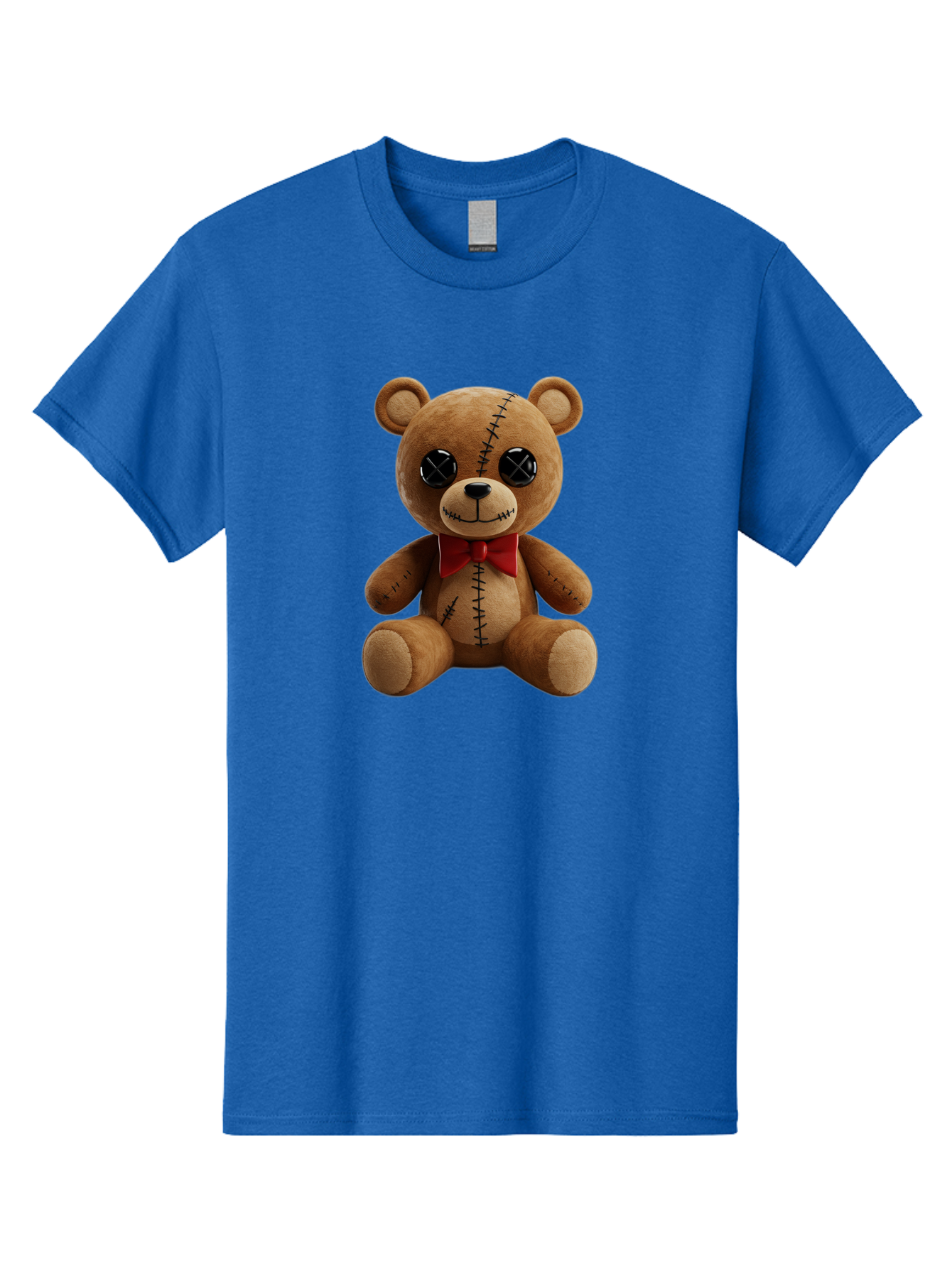 Stuffed-Teddy-Bear Men'S Graphic Tee, 100% Cotton, Comfortable Casual Summer Wear, Machine Washable, Vintage Camera, Old Camera, Antique Camera, Black Camera, Classic Photography, Photography Equipment, Nostalgic Device, Film Camera, Bag036