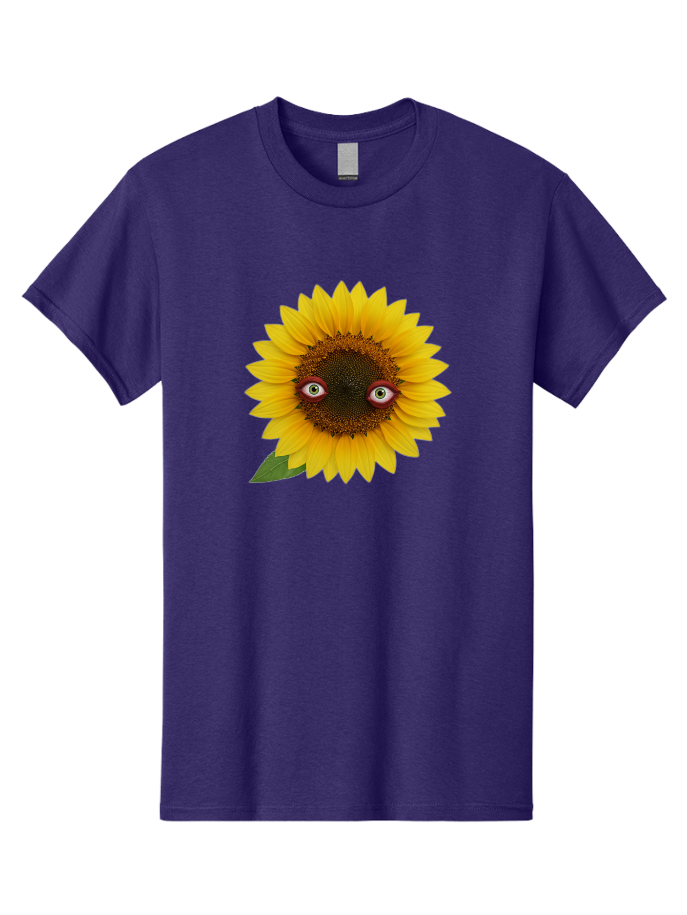 Sunflower-With-Eyes-3 Men'S Graphic Tee, 100% Cotton, Comfortable Casual Summer Wear, Machine Washable, Vintage Camera, Old Camera, Antique Camera, Black Camera, Classic Photography, Photography Equipment, Nostalgic Device, Film Camera, Bag043