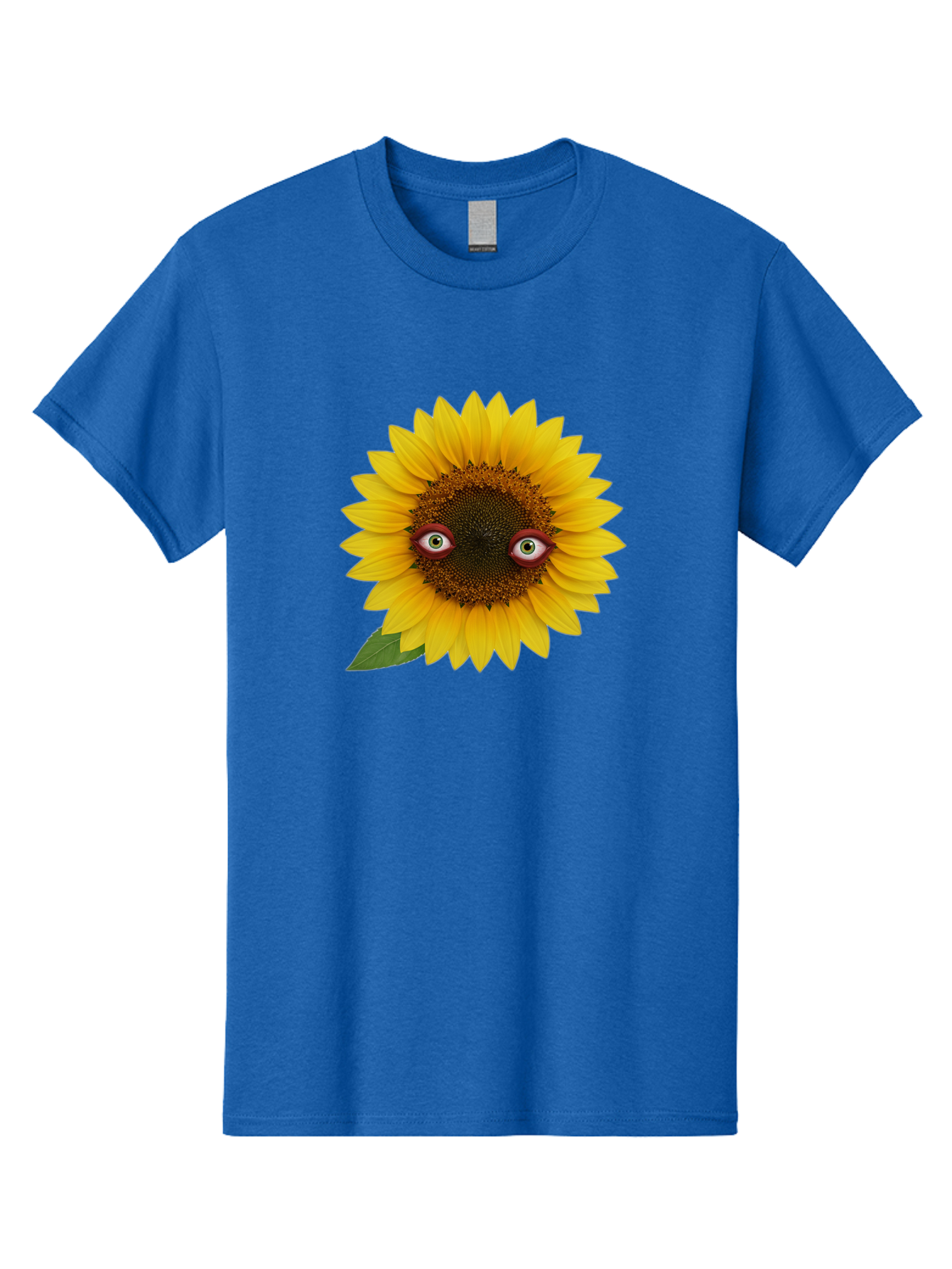 Sunflower-With-Eyes-3 Men'S Graphic Tee, 100% Cotton, Comfortable Casual Summer Wear, Machine Washable, Vintage Camera, Old Camera, Antique Camera, Black Camera, Classic Photography, Photography Equipment, Nostalgic Device, Film Camera, Bag043