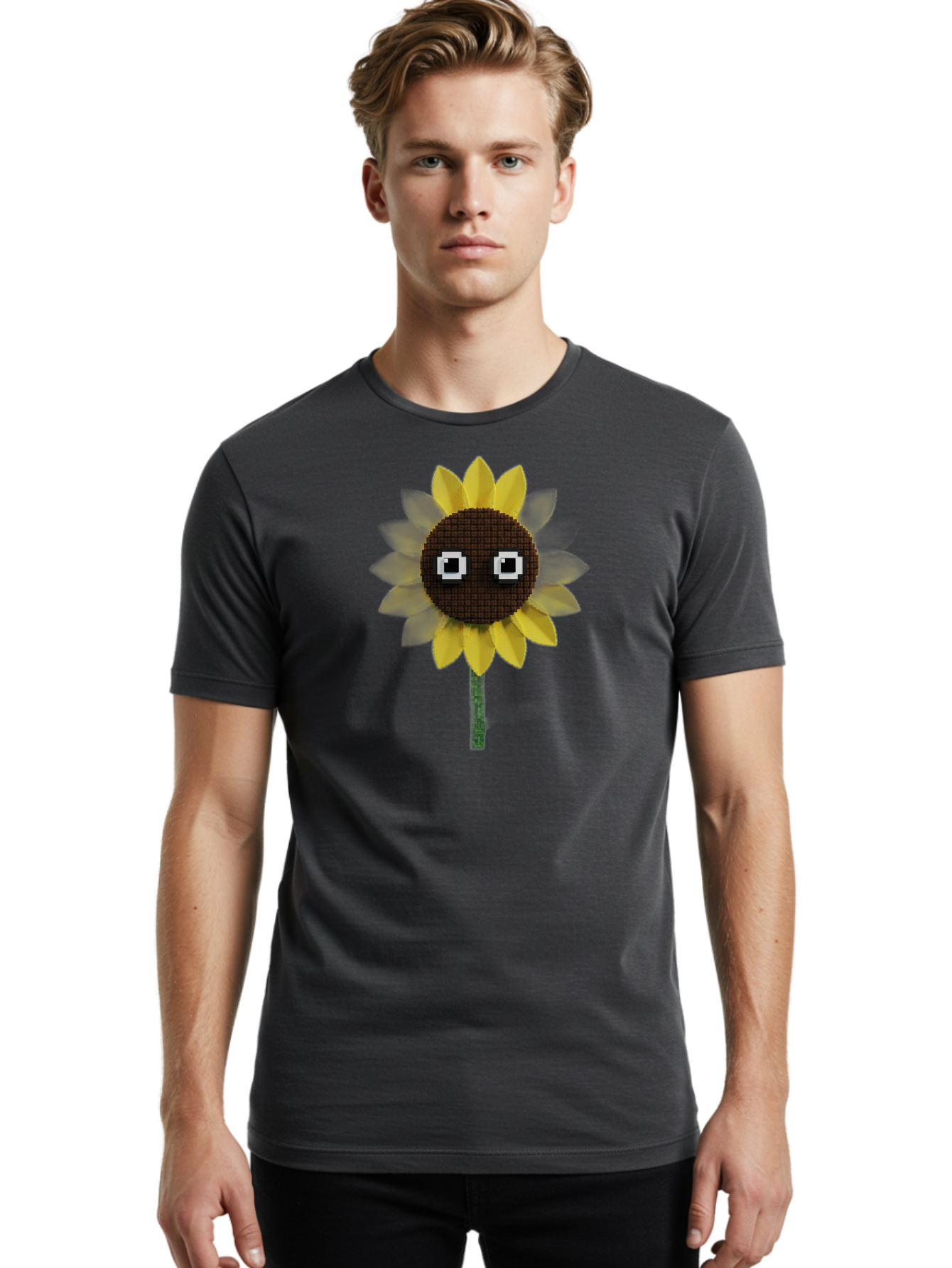Sunflower Men'S Graphic Tee, 100% Cotton, Comfortable Casual Summer Wear, Machine Washable, Vintage Camera, Old Camera, Antique Camera, Black Camera, Classic Photography, Photography Equipment, Nostalgic Device, Film Camera, Camera Art Bag048