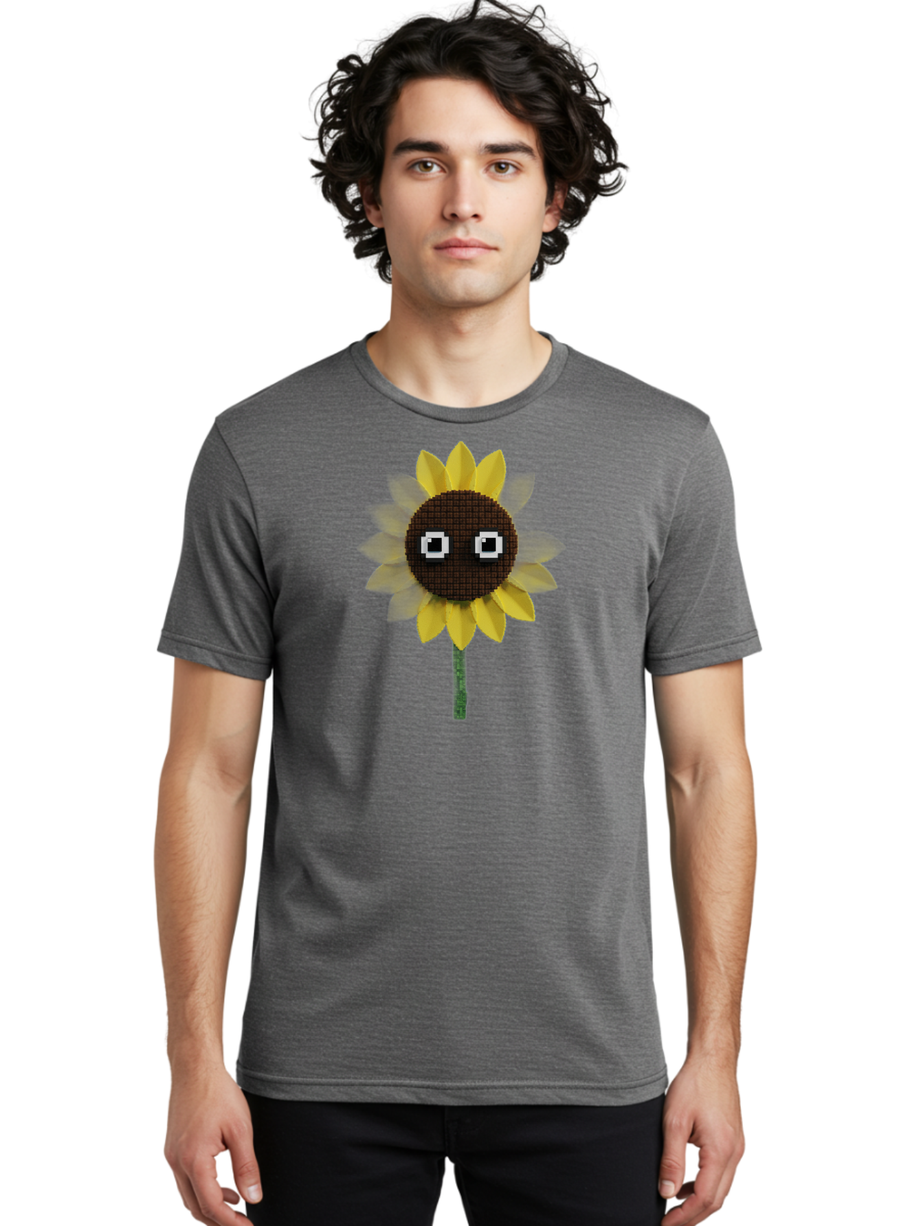 Sunflower Men'S Graphic Tee, 100% Cotton, Comfortable Casual Summer Wear, Machine Washable, Vintage Camera, Old Camera, Antique Camera, Black Camera, Classic Photography, Photography Equipment, Nostalgic Device, Film Camera, Camera Art Bag048