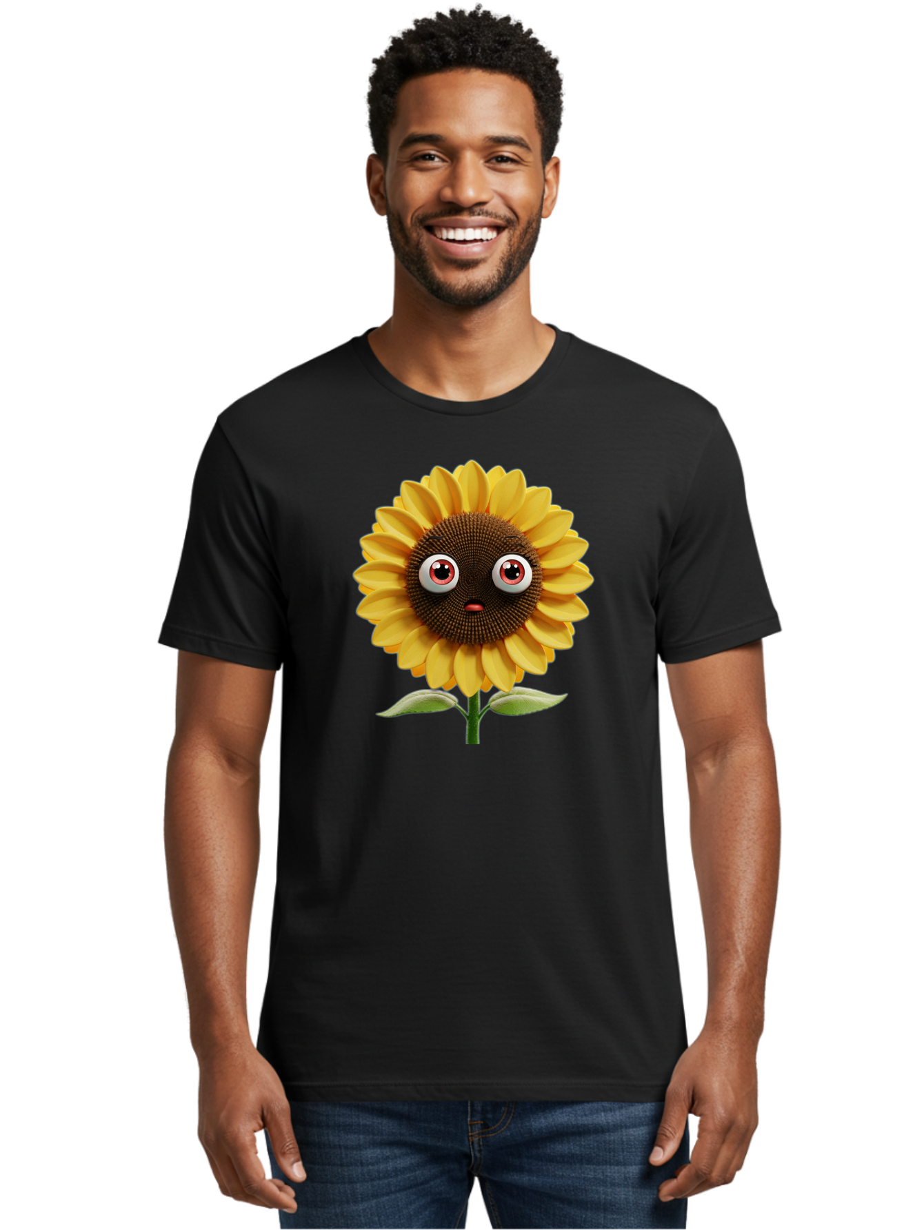 Surprised-Sunflower Men'S Graphic Tee, 100% Cotton, Comfortable Casual Summer Wear, Machine Washable, Vintage Camera, Old Camera, Antique Camera, Black Camera, Classic Photography, Photography Equipment, Nostalgic Device, Film Camera, Bag051