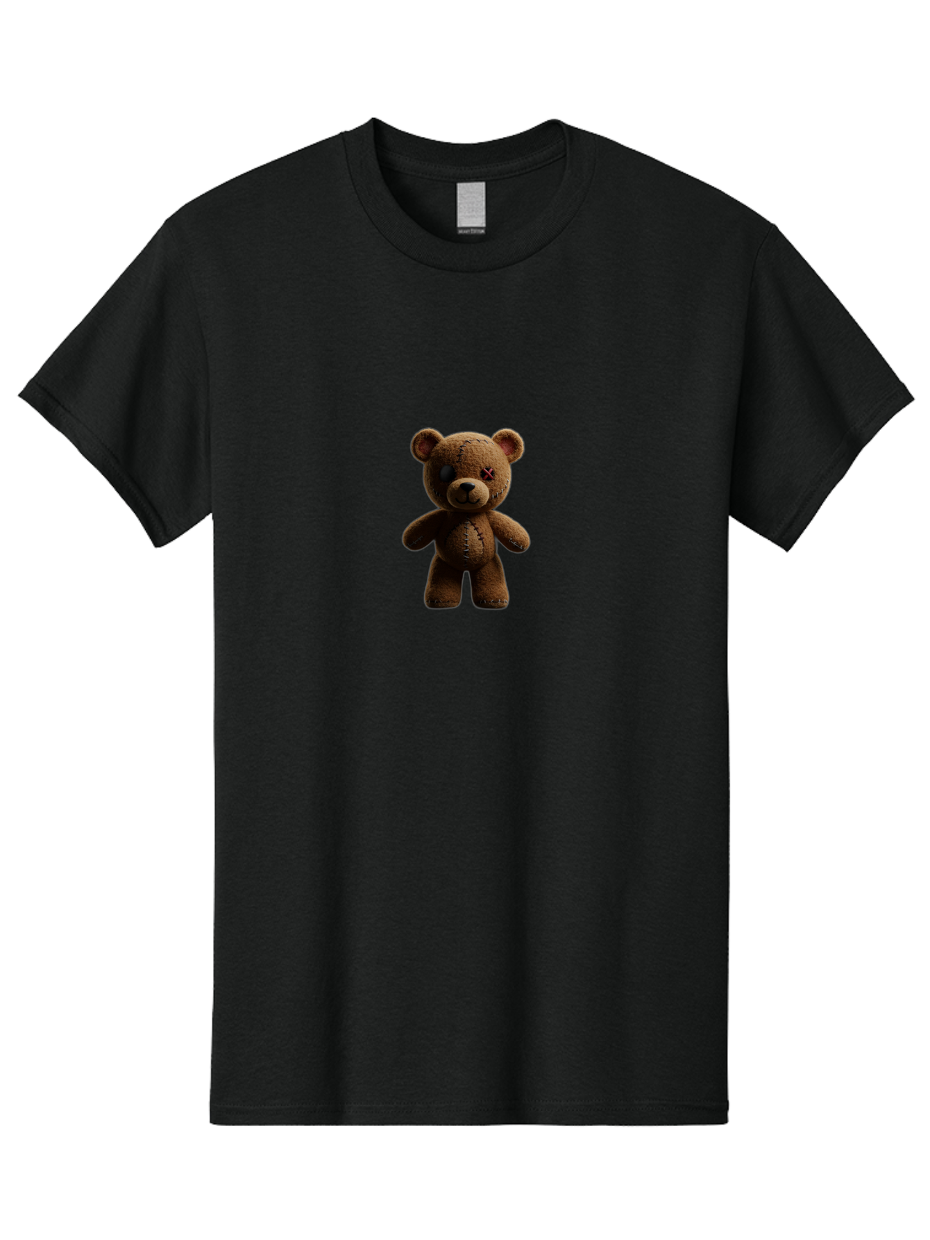 Teddy-Bear-1 Men'S Graphic Tee, 100% Cotton, Comfortable Casual Summer Wear, Machine Washable, Vintage Camera, Old Camera, Antique Camera, Black Camera, Classic Photography, Photography Equipment, Nostalgic Device, Film Camera, Camera Art Bag053