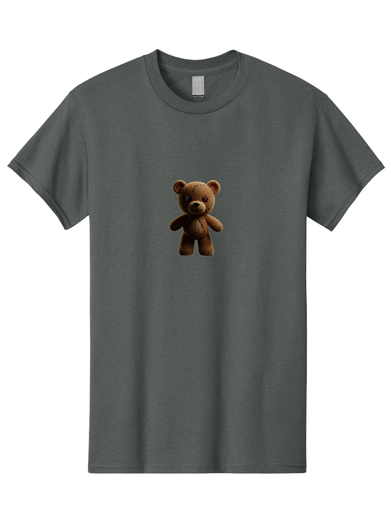 Teddy-Bear-1 Men'S Graphic Tee, 100% Cotton, Comfortable Casual Summer Wear, Machine Washable, Vintage Camera, Old Camera, Antique Camera, Black Camera, Classic Photography, Photography Equipment, Nostalgic Device, Film Camera, Camera Art Bag053