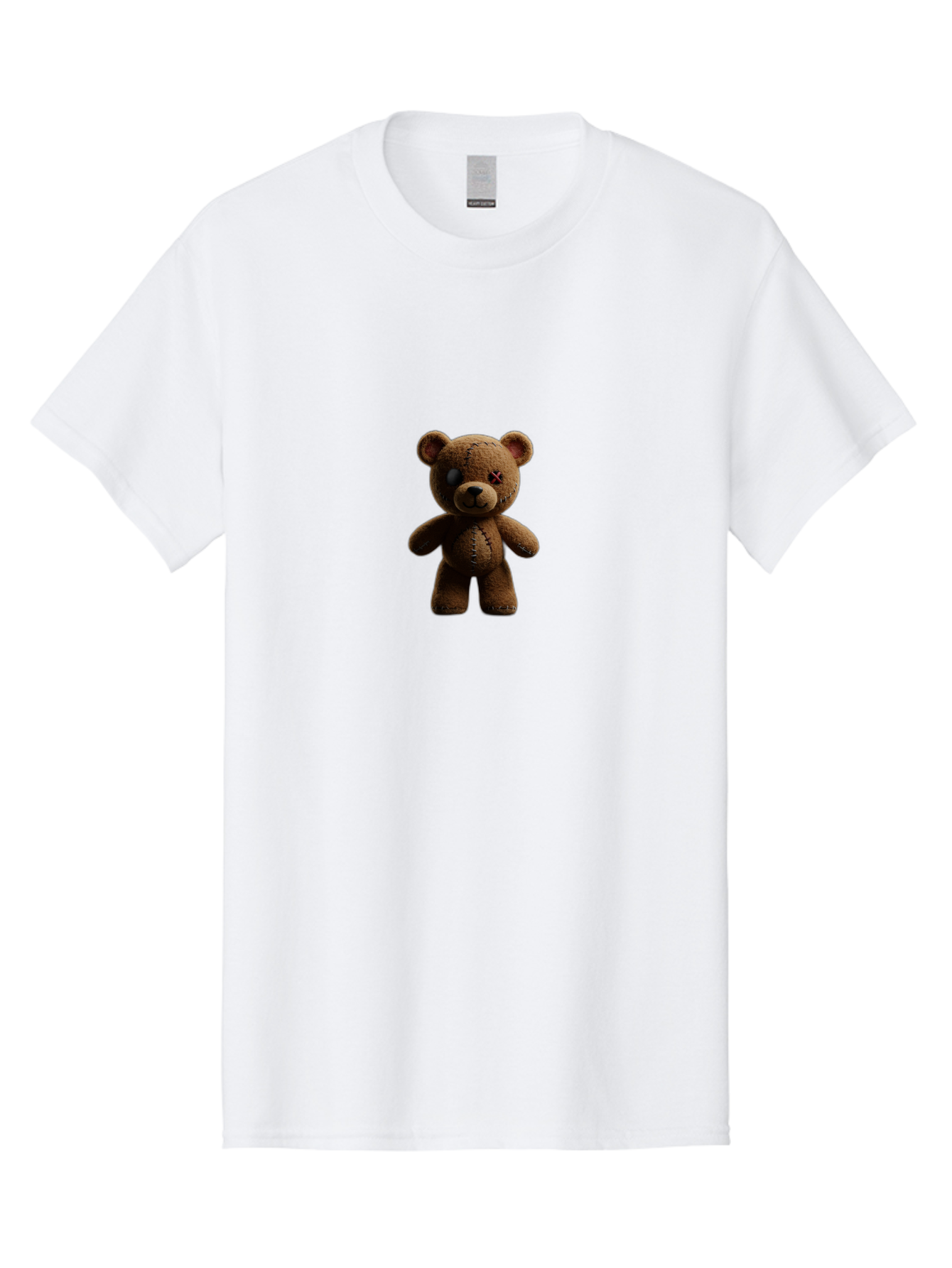 Teddy-Bear-1 Men'S Graphic Tee, 100% Cotton, Comfortable Casual Summer Wear, Machine Washable, Vintage Camera, Old Camera, Antique Camera, Black Camera, Classic Photography, Photography Equipment, Nostalgic Device, Film Camera, Camera Art Bag053