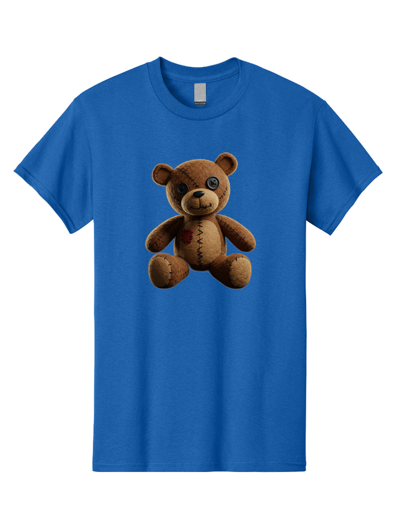 Teddy-Bear-Voodoo-Doll Men'S Graphic Tee, 100% Cotton, Comfortable Casual Summer Wear, Machine Washable, Vintage Camera, Old Camera, Antique Camera, Black Camera, Classic Photography, Photography Equipment, Nostalgic Device, Film Camera, Bag054