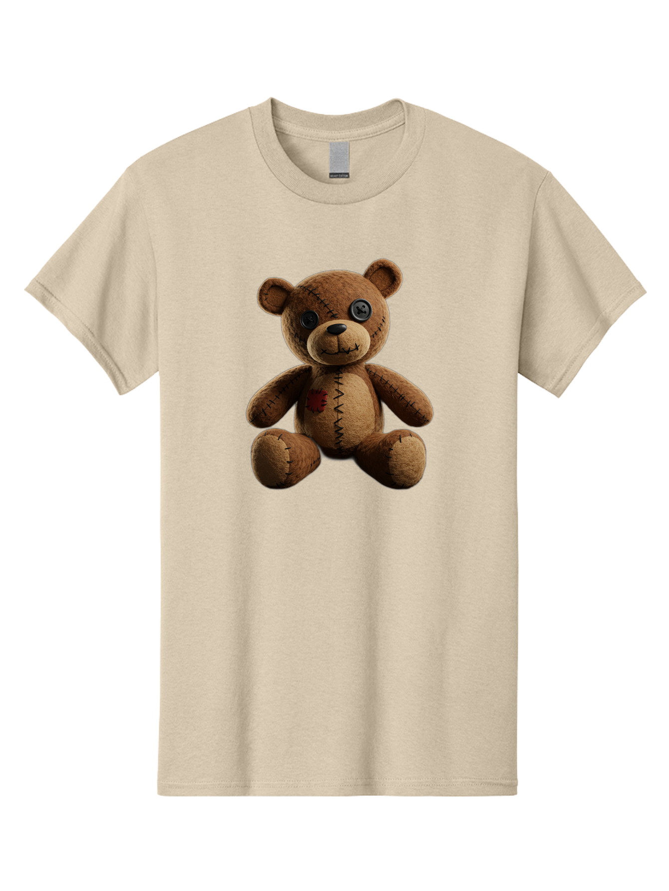 Teddy-Bear-Voodoo-Doll Men'S Graphic Tee, 100% Cotton, Comfortable Casual Summer Wear, Machine Washable, Vintage Camera, Old Camera, Antique Camera, Black Camera, Classic Photography, Photography Equipment, Nostalgic Device, Film Camera, Bag054