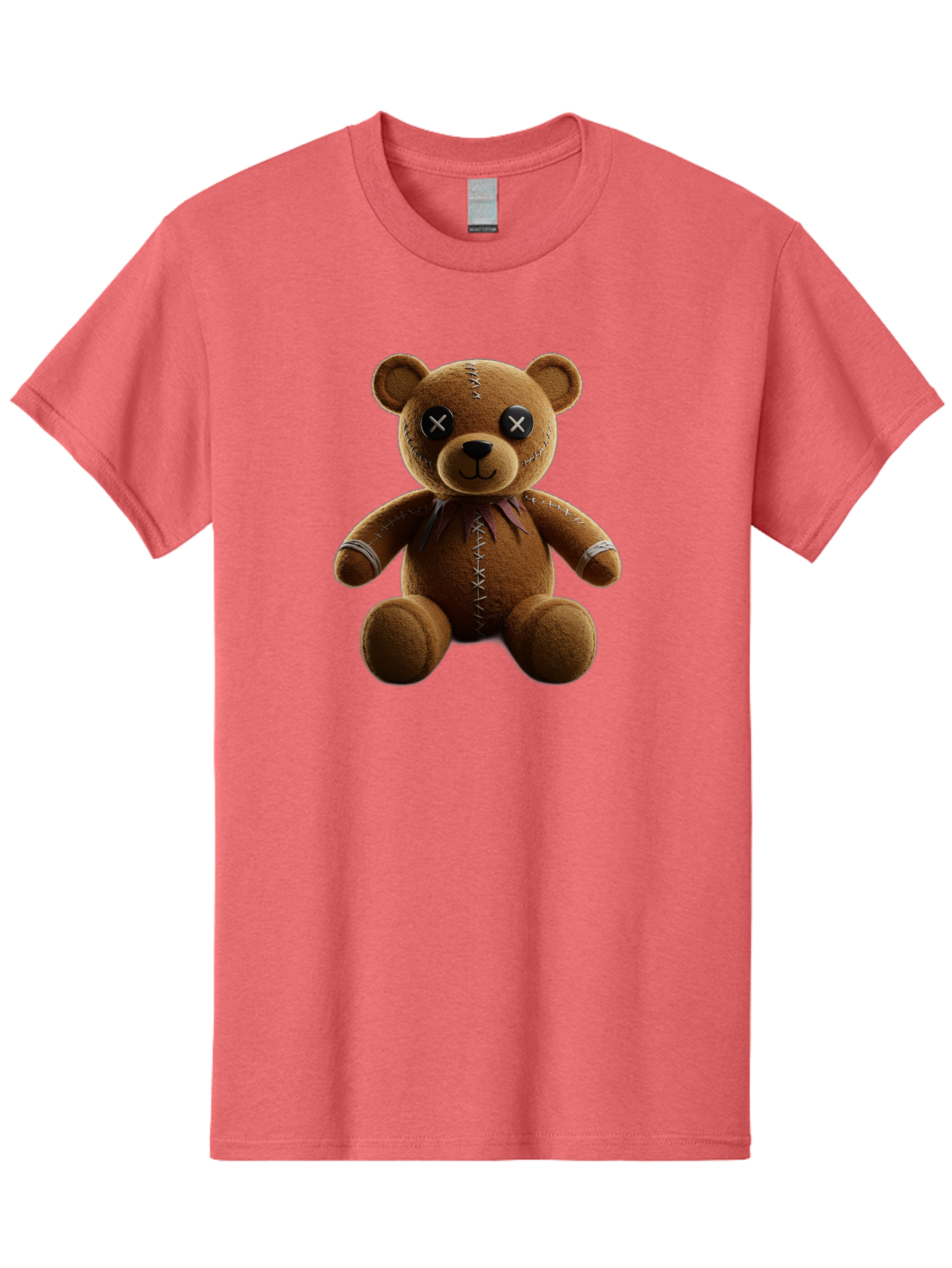 Teddy-Bear-With-Crossed-Eyes Men'S Graphic Tee, 100% Cotton, Comfortable Casual Summer Wear, Machine Washable, Vintage Camera, Old Camera, Antique Camera, Black Camera, Classic Photography, Photography Equipment, Nostalgic Device, Film Camera, Bag055