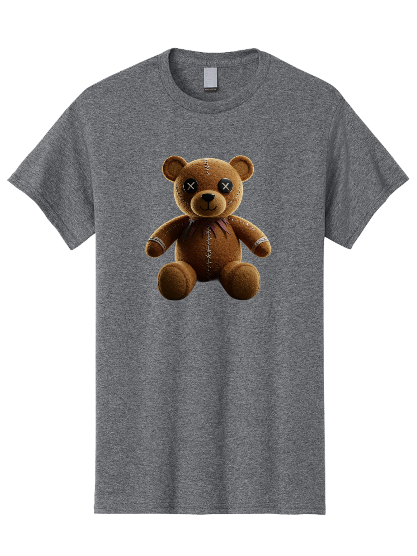 Teddy-Bear-With-Crossed-Eyes Men'S Graphic Tee, 100% Cotton, Comfortable Casual Summer Wear, Machine Washable, Vintage Camera, Old Camera, Antique Camera, Black Camera, Classic Photography, Photography Equipment, Nostalgic Device, Film Camera, Bag055