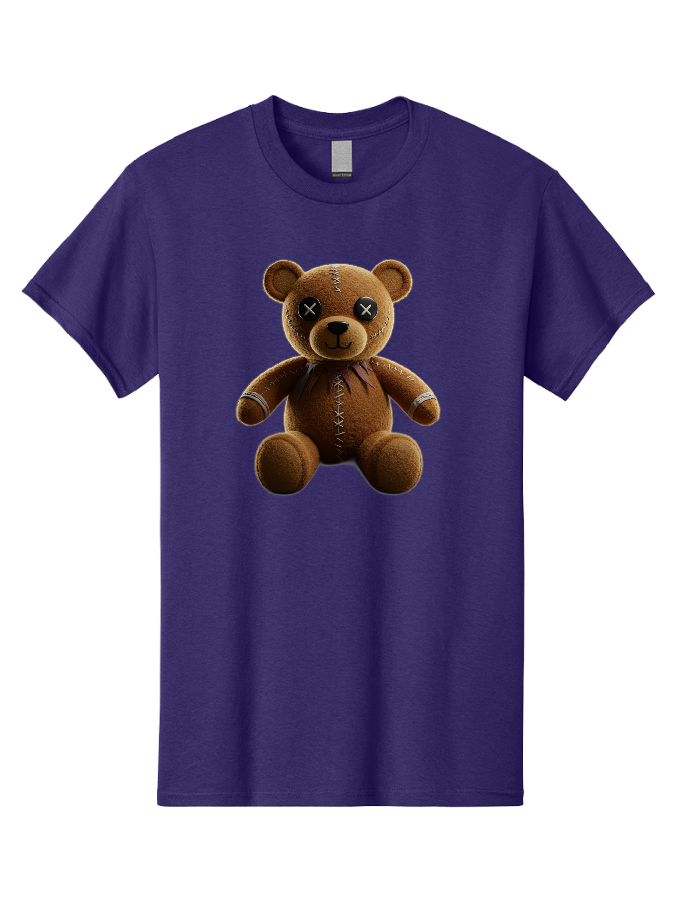 Teddy-Bear-With-Crossed-Eyes Men'S Graphic Tee, 100% Cotton, Comfortable Casual Summer Wear, Machine Washable, Vintage Camera, Old Camera, Antique Camera, Black Camera, Classic Photography, Photography Equipment, Nostalgic Device, Film Camera, Bag055