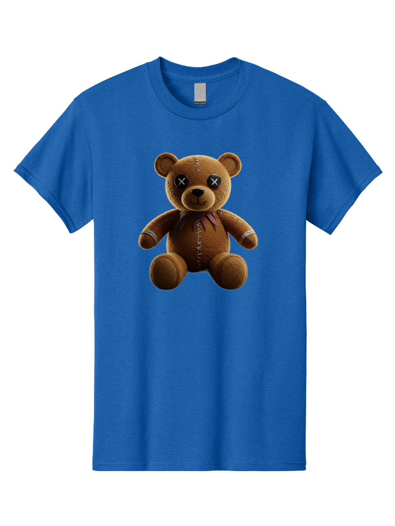 Teddy-Bear-With-Crossed-Eyes Men'S Graphic Tee, 100% Cotton, Comfortable Casual Summer Wear, Machine Washable, Vintage Camera, Old Camera, Antique Camera, Black Camera, Classic Photography, Photography Equipment, Nostalgic Device, Film Camera, Bag055
