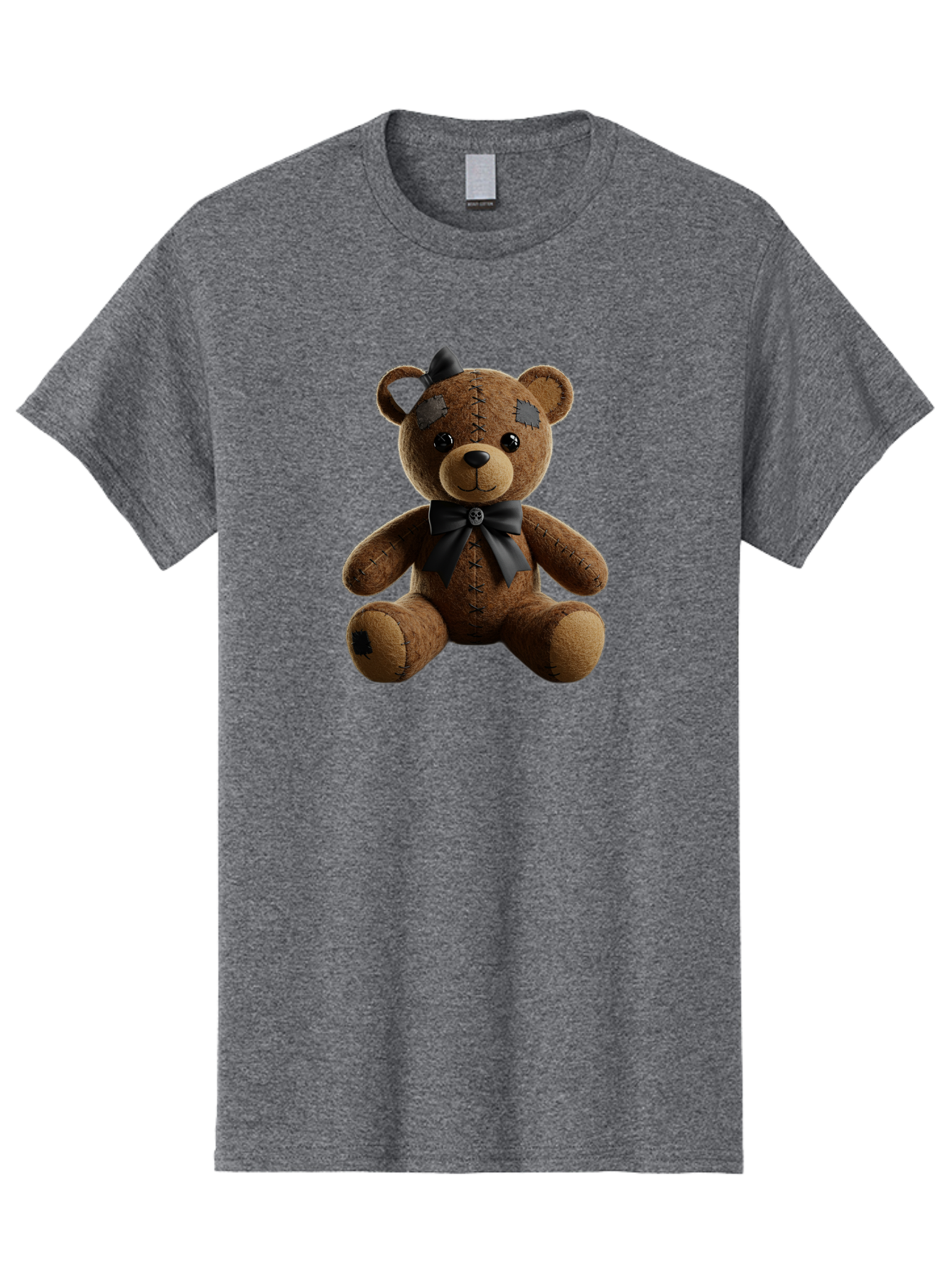 Torn-Teddy Men'S Graphic Tee, 100% Cotton, Comfortable Casual Summer Wear, Machine Washable, Vintage Camera, Old Camera, Antique Camera, Black Camera, Classic Photography, Photography Equipment, Nostalgic Device, Film Camera, Camera Art Bag067