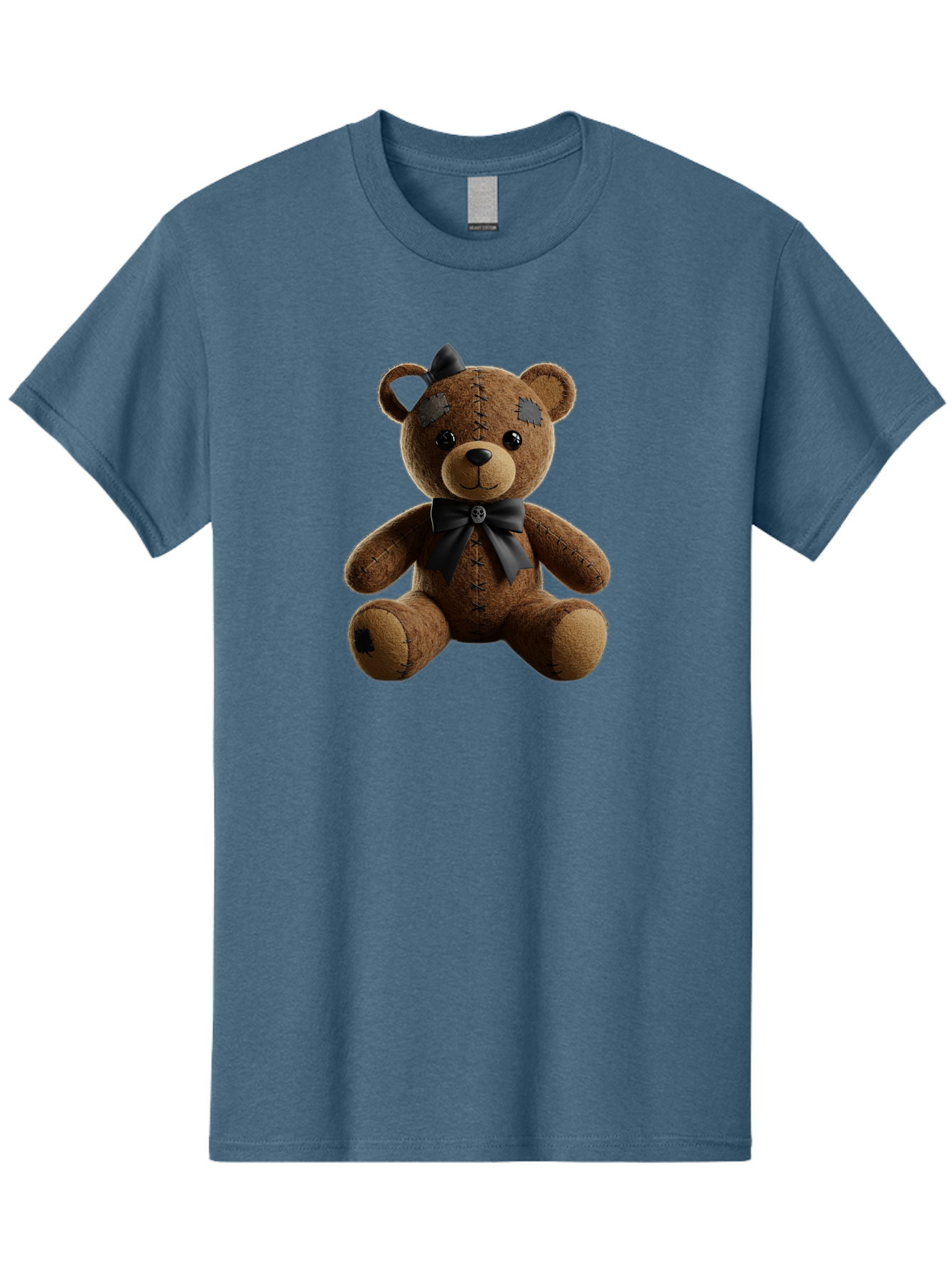 Torn-Teddy Men'S Graphic Tee, 100% Cotton, Comfortable Casual Summer Wear, Machine Washable, Vintage Camera, Old Camera, Antique Camera, Black Camera, Classic Photography, Photography Equipment, Nostalgic Device, Film Camera, Camera Art Bag067