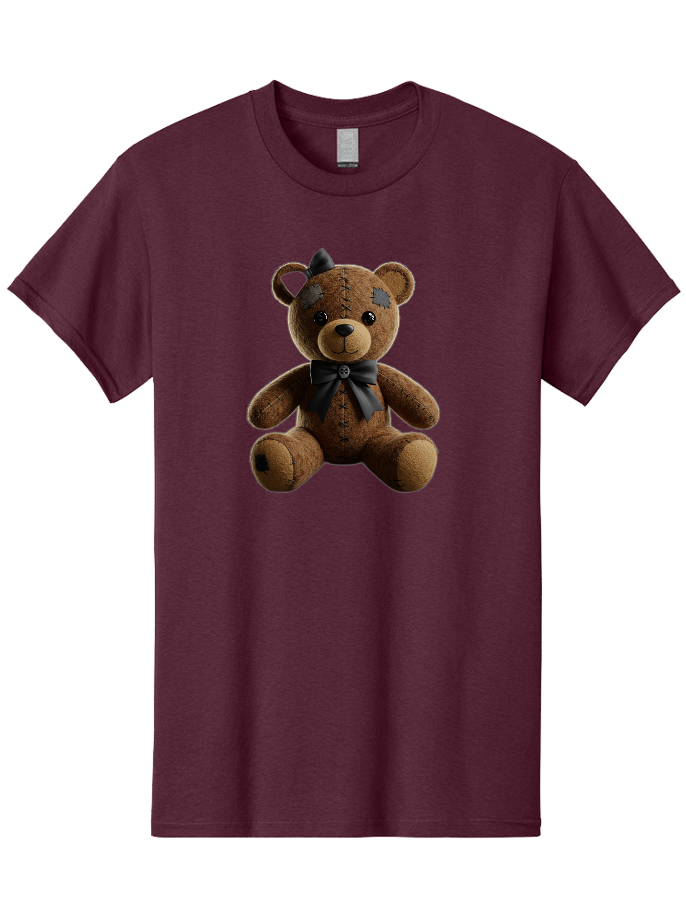 Torn-Teddy Men'S Graphic Tee, 100% Cotton, Comfortable Casual Summer Wear, Machine Washable, Vintage Camera, Old Camera, Antique Camera, Black Camera, Classic Photography, Photography Equipment, Nostalgic Device, Film Camera, Camera Art Bag067