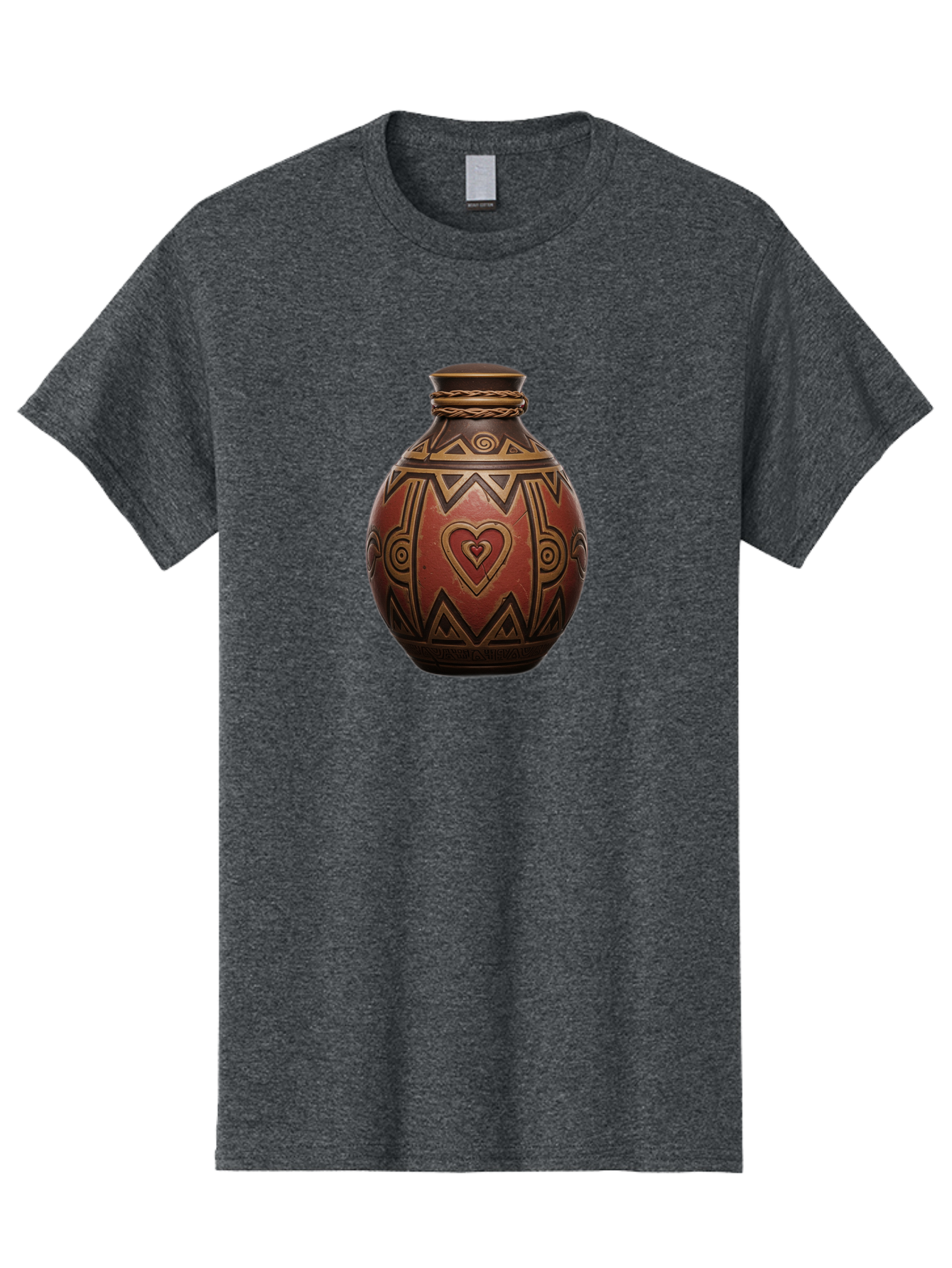 Tribal-Pottery-Vase Men'S Graphic Tee, 100% Cotton, Comfortable Casual Summer Wear, Machine Washable, Vintage Camera, Old Camera, Antique Camera, Black Camera, Classic Photography, Photography Equipment, Nostalgic Device, Film Camera, Bag068
