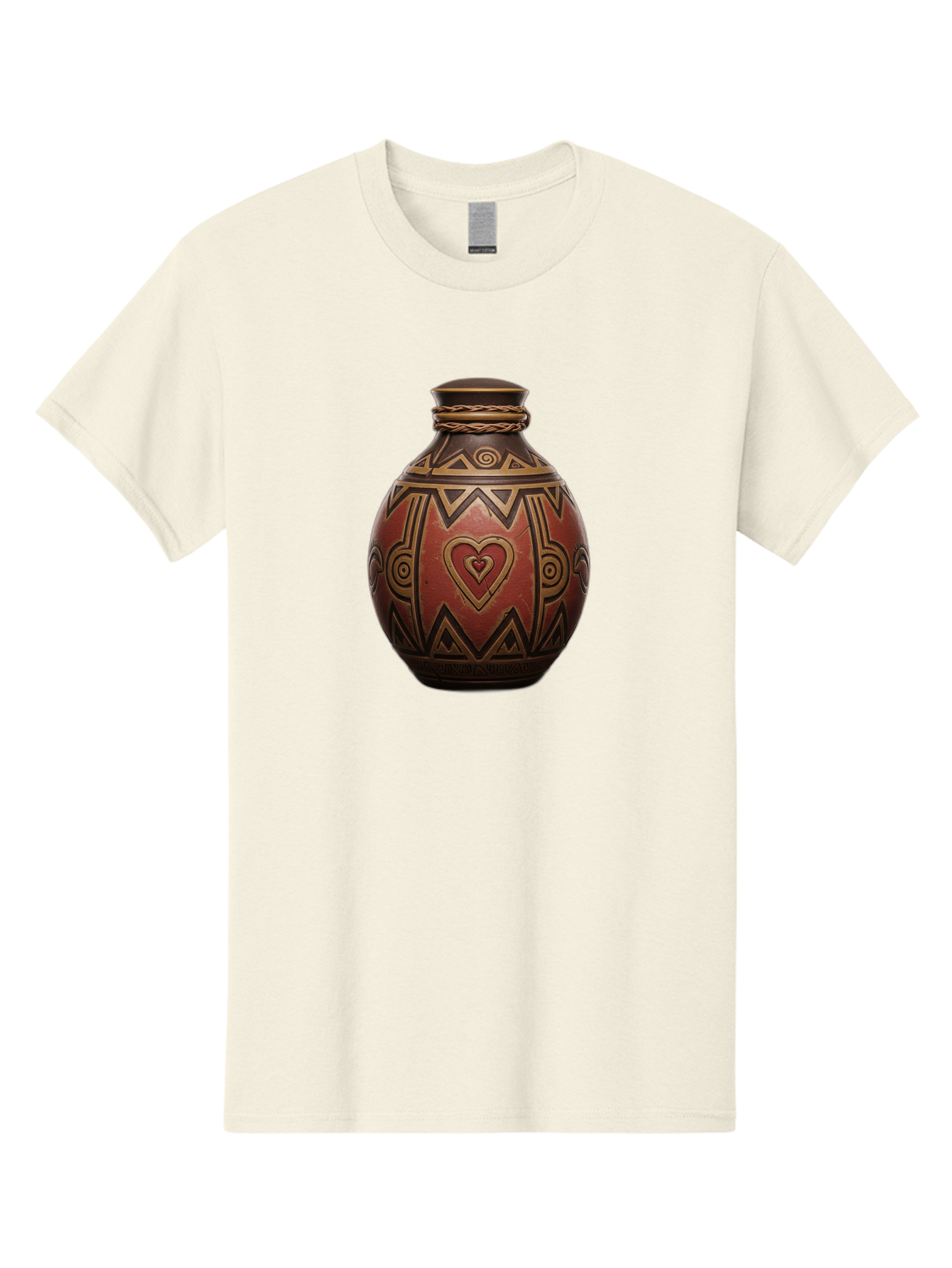 Tribal-Pottery-Vase Men'S Graphic Tee, 100% Cotton, Comfortable Casual Summer Wear, Machine Washable, Vintage Camera, Old Camera, Antique Camera, Black Camera, Classic Photography, Photography Equipment, Nostalgic Device, Film Camera, Bag068