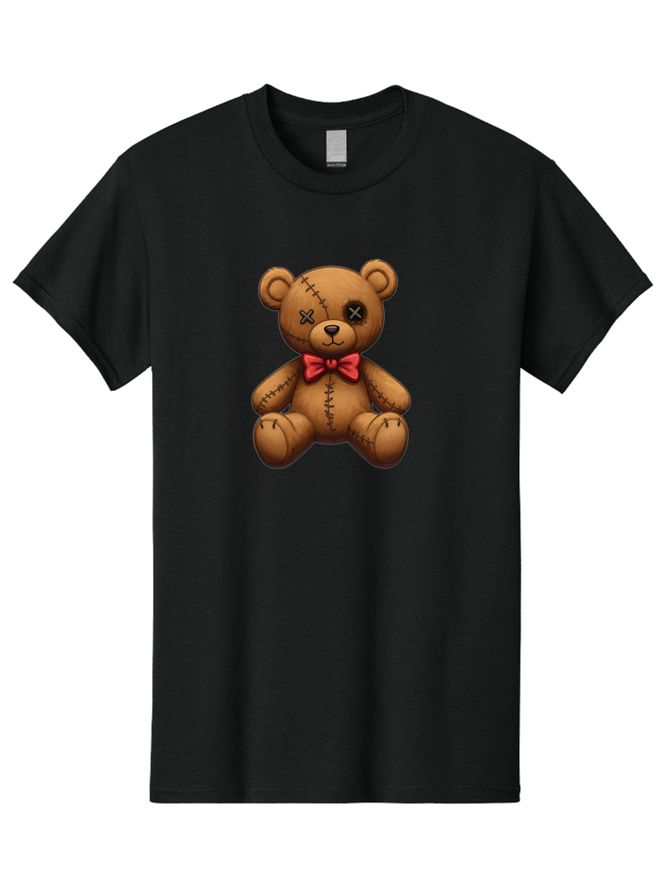 Voodoo-Teddy-Bear-10 Men'S Graphic Tee, 100% Cotton, Comfortable Casual Summer Wear, Machine Washable, Vintage Camera, Old Camera, Antique Camera, Black Camera, Classic Photography, Photography Equipment, Nostalgic Device, Film Camera, Bag074