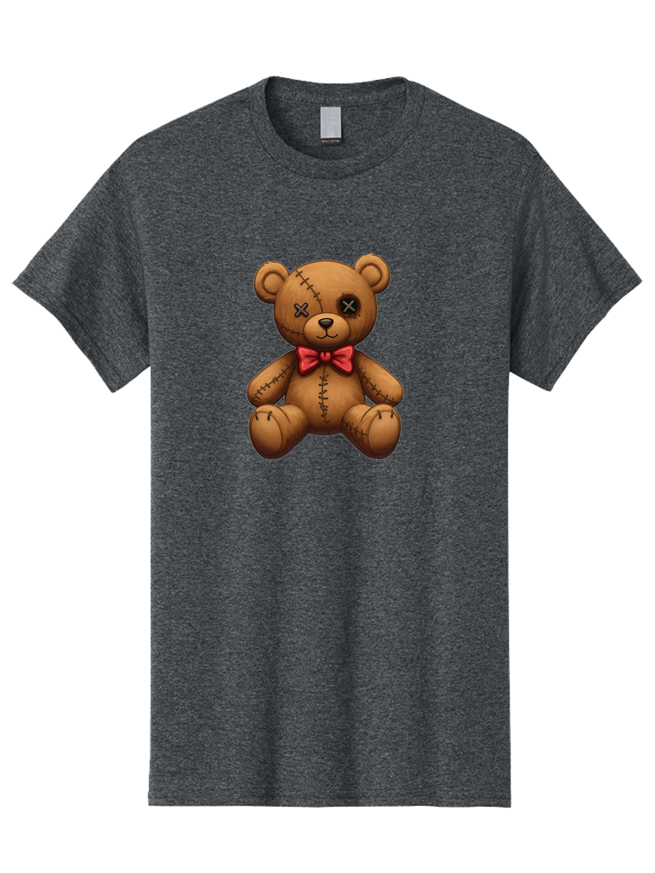 Voodoo-Teddy-Bear-10 Men'S Graphic Tee, 100% Cotton, Comfortable Casual Summer Wear, Machine Washable, Vintage Camera, Old Camera, Antique Camera, Black Camera, Classic Photography, Photography Equipment, Nostalgic Device, Film Camera, Bag074
