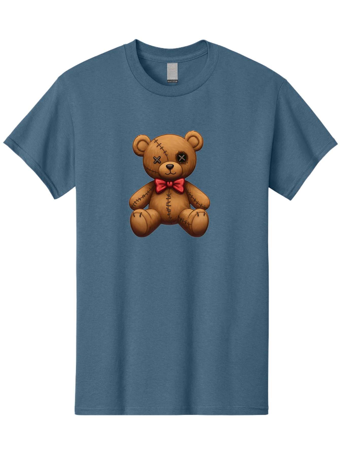 Voodoo-Teddy-Bear-10 Men'S Graphic Tee, 100% Cotton, Comfortable Casual Summer Wear, Machine Washable, Vintage Camera, Old Camera, Antique Camera, Black Camera, Classic Photography, Photography Equipment, Nostalgic Device, Film Camera, Bag074
