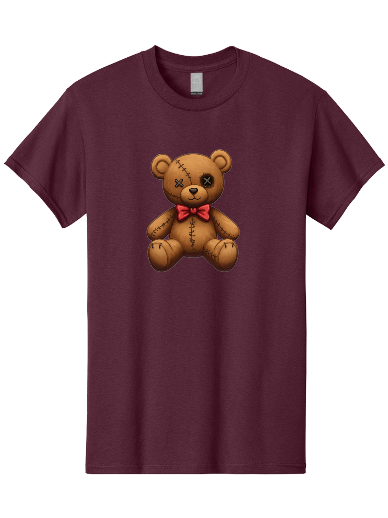 Voodoo-Teddy-Bear-10 Men'S Graphic Tee, 100% Cotton, Comfortable Casual Summer Wear, Machine Washable, Vintage Camera, Old Camera, Antique Camera, Black Camera, Classic Photography, Photography Equipment, Nostalgic Device, Film Camera, Bag074