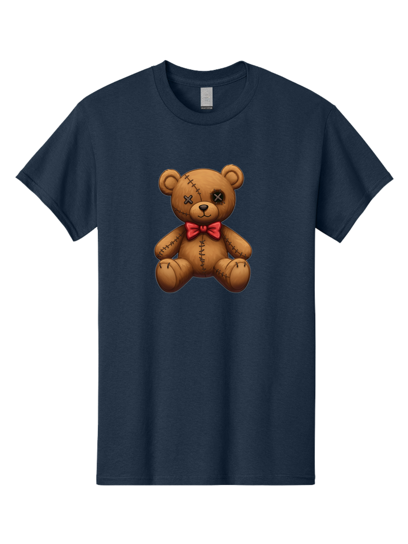 Voodoo-Teddy-Bear-10 Men'S Graphic Tee, 100% Cotton, Comfortable Casual Summer Wear, Machine Washable, Vintage Camera, Old Camera, Antique Camera, Black Camera, Classic Photography, Photography Equipment, Nostalgic Device, Film Camera, Bag074