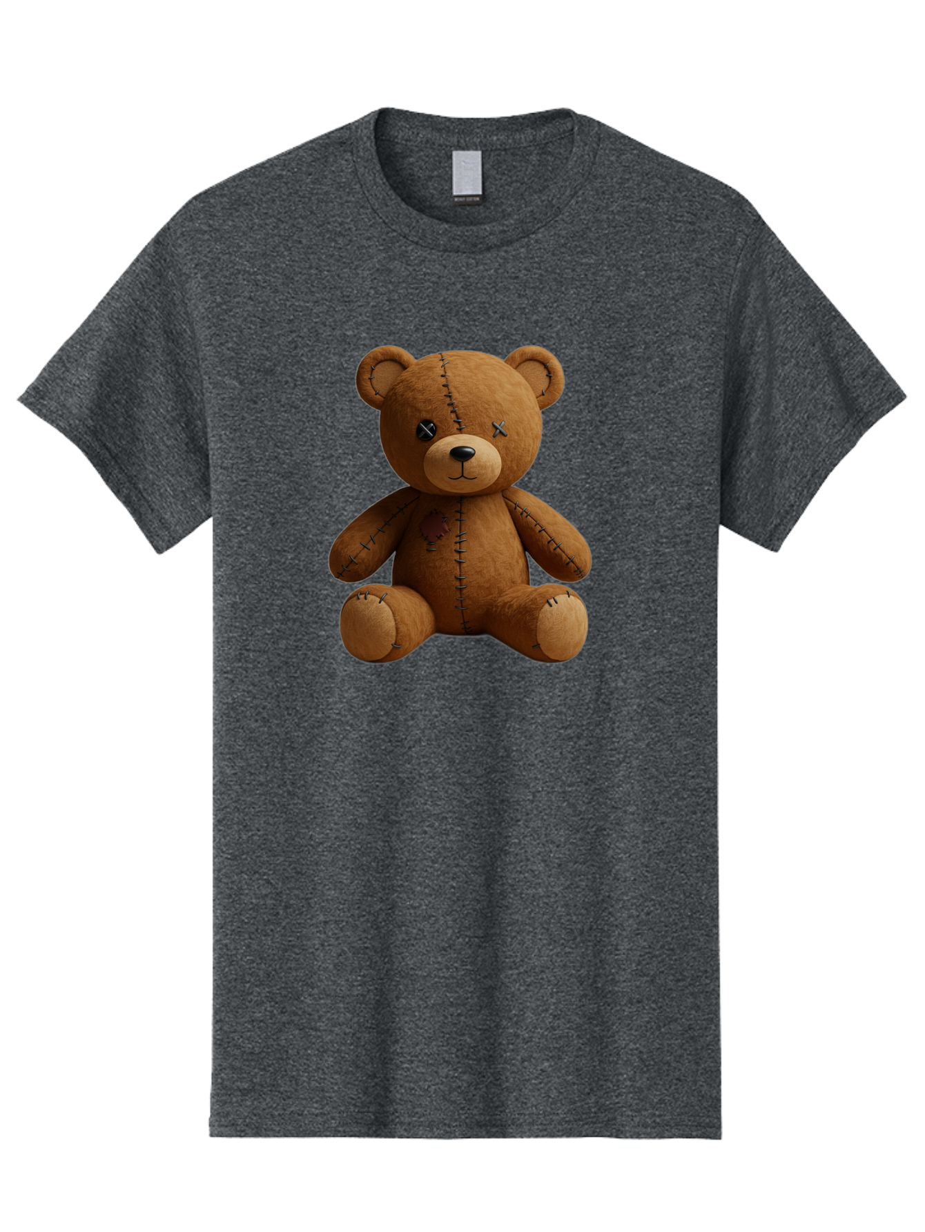 Voodoo-Teddy-Bear-11 Men'S Graphic Tee, 100% Cotton, Comfortable Casual Summer Wear, Machine Washable, Vintage Camera, Old Camera, Antique Camera, Black Camera, Classic Photography, Photography Equipment, Nostalgic Device, Film Camera, Bag075
