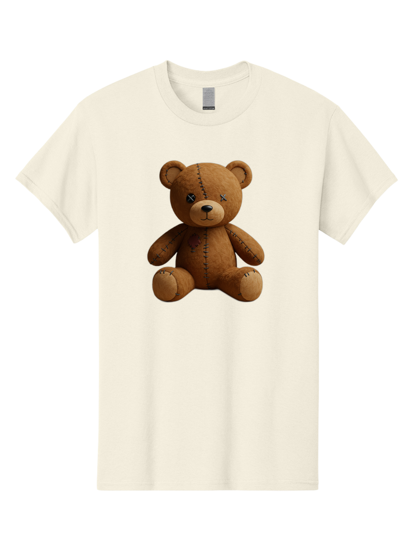 Voodoo-Teddy-Bear-11 Men'S Graphic Tee, 100% Cotton, Comfortable Casual Summer Wear, Machine Washable, Vintage Camera, Old Camera, Antique Camera, Black Camera, Classic Photography, Photography Equipment, Nostalgic Device, Film Camera, Bag075
