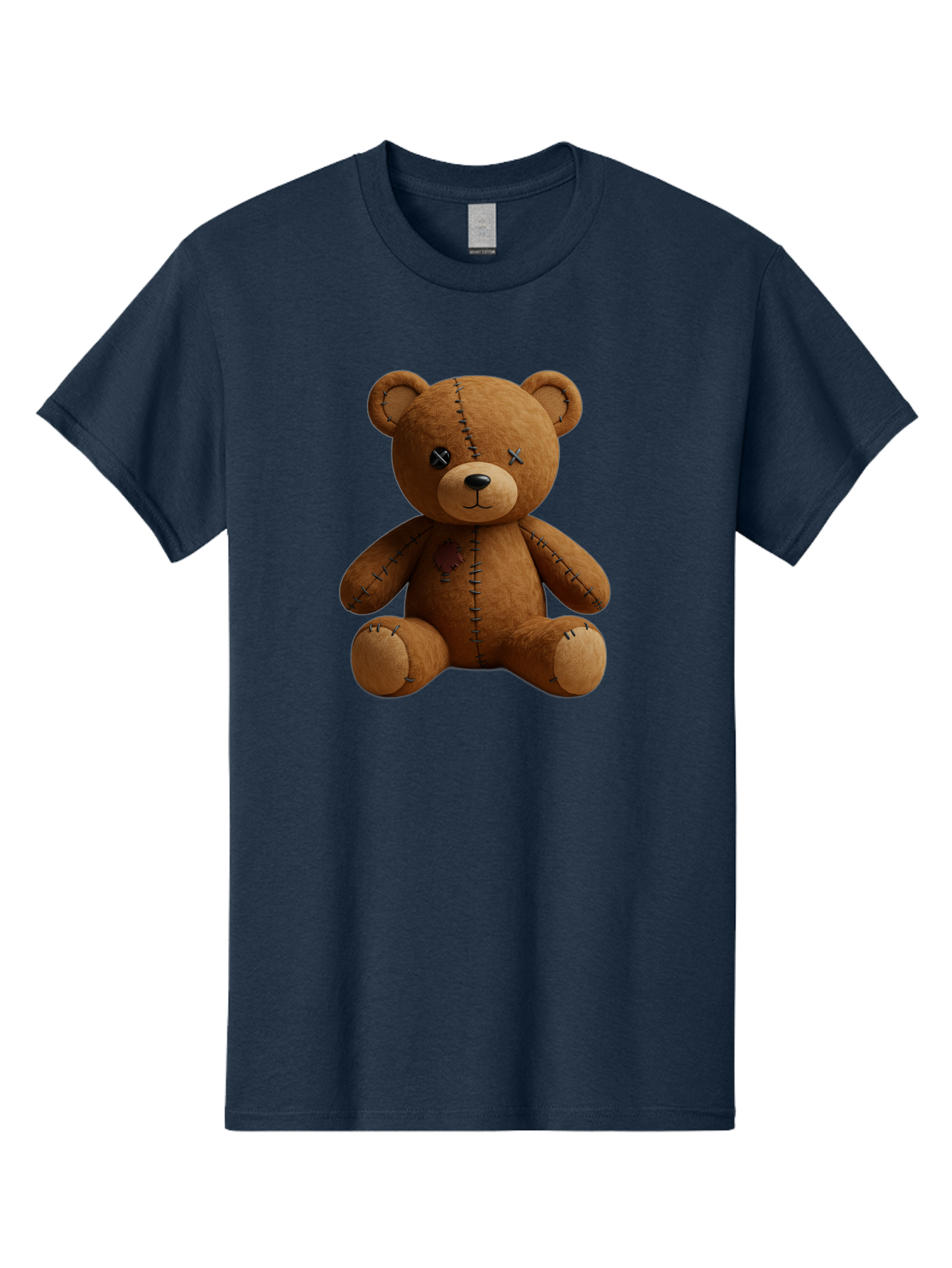 Voodoo-Teddy-Bear-11 Men'S Graphic Tee, 100% Cotton, Comfortable Casual Summer Wear, Machine Washable, Vintage Camera, Old Camera, Antique Camera, Black Camera, Classic Photography, Photography Equipment, Nostalgic Device, Film Camera, Bag075